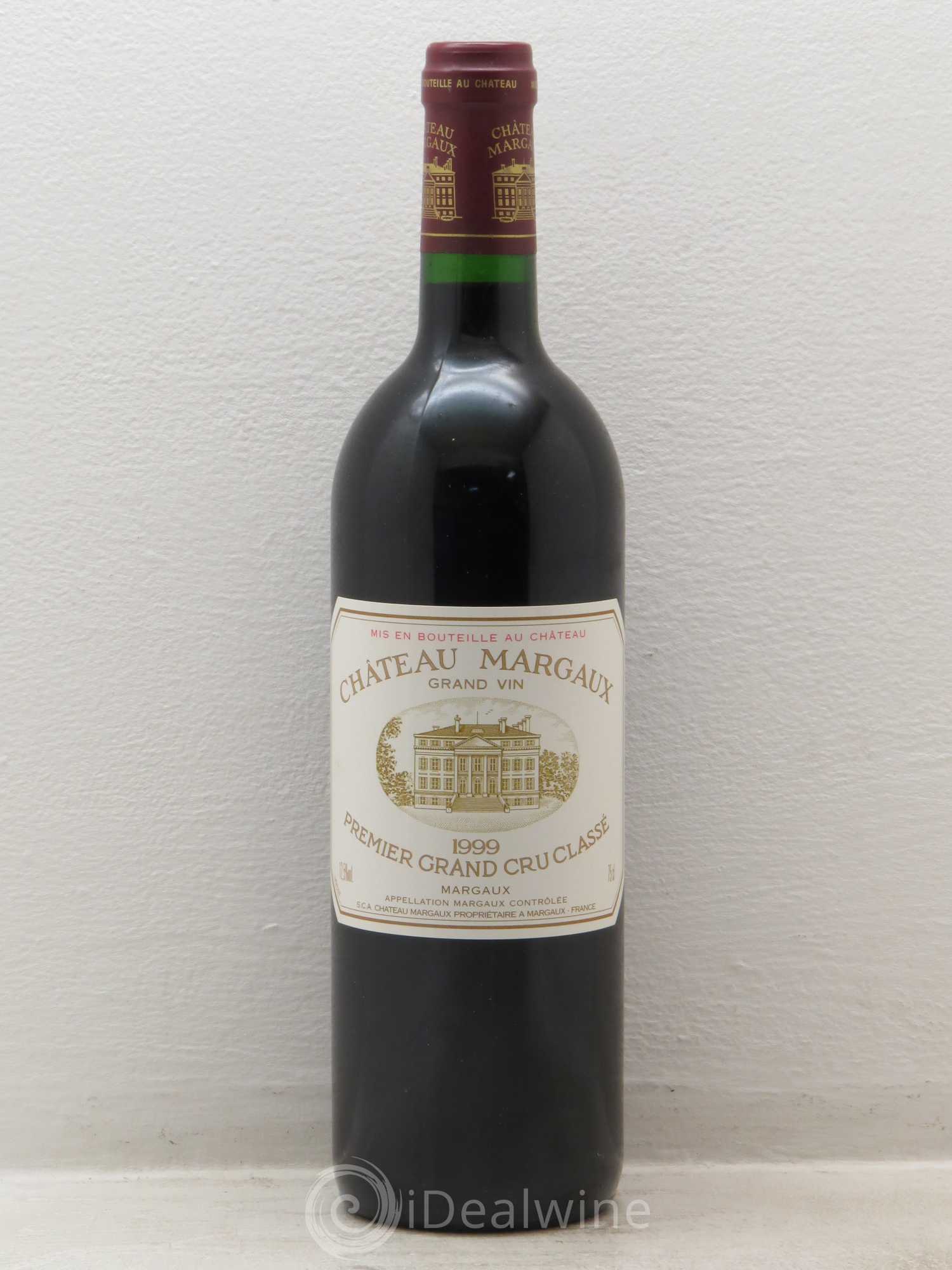 Château Margaux 1er Grand Cru Classé 1999 - Lot de 1 bouteille - 0
