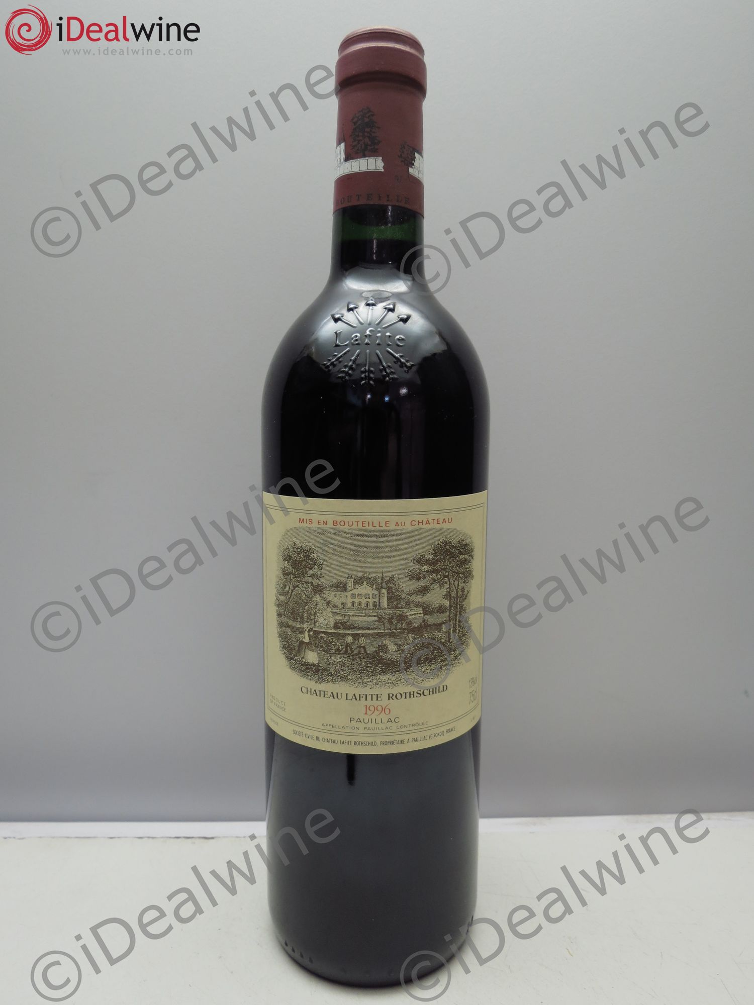 Château Lafite Rothschild 1er Grand Cru Classé 1996 - Lot de 1 bouteille - 0
