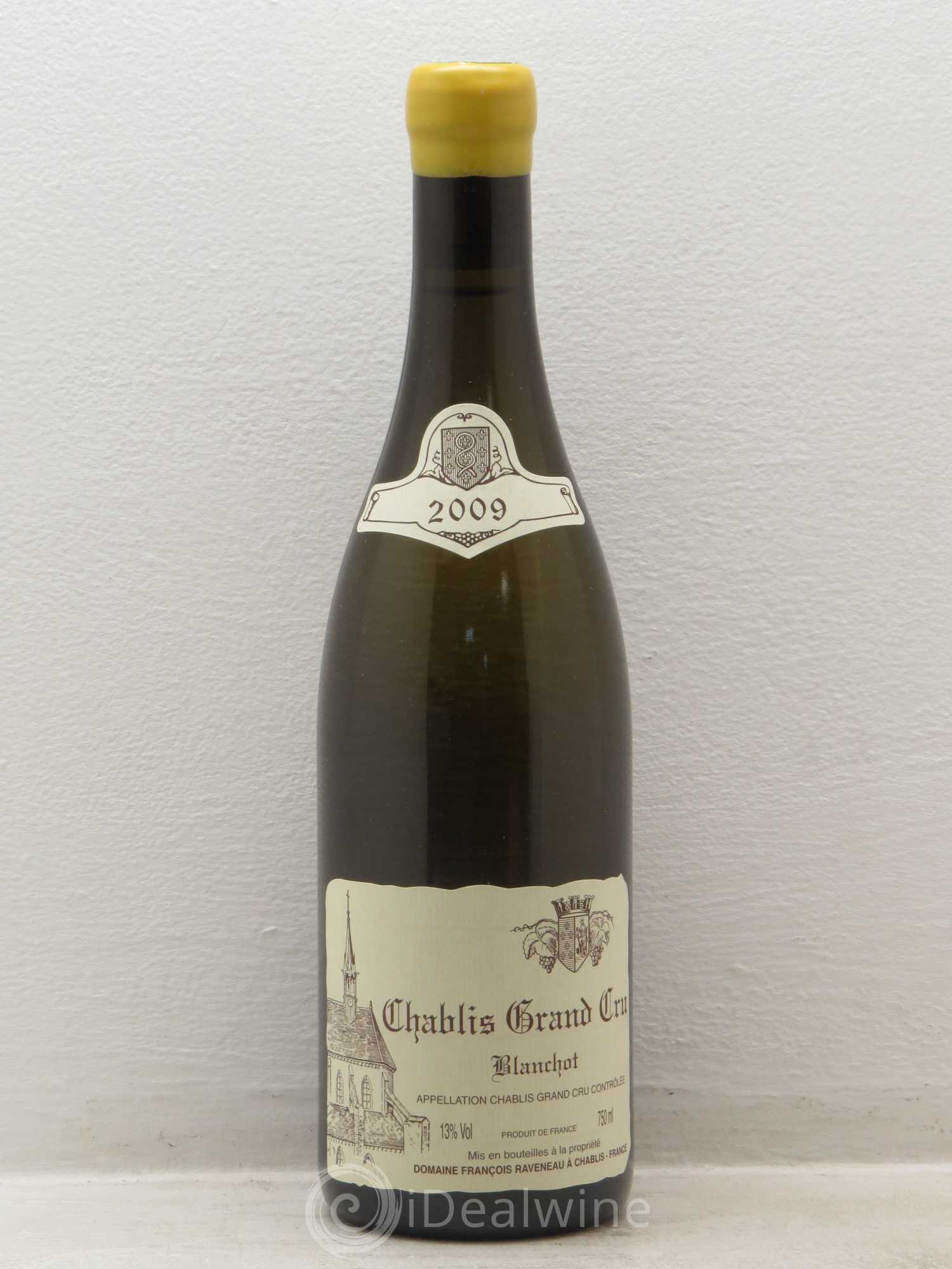 Chablis Grand Cru Blanchot Raveneau (Domaine) 2009 - Lot de 1 bouteille - 0