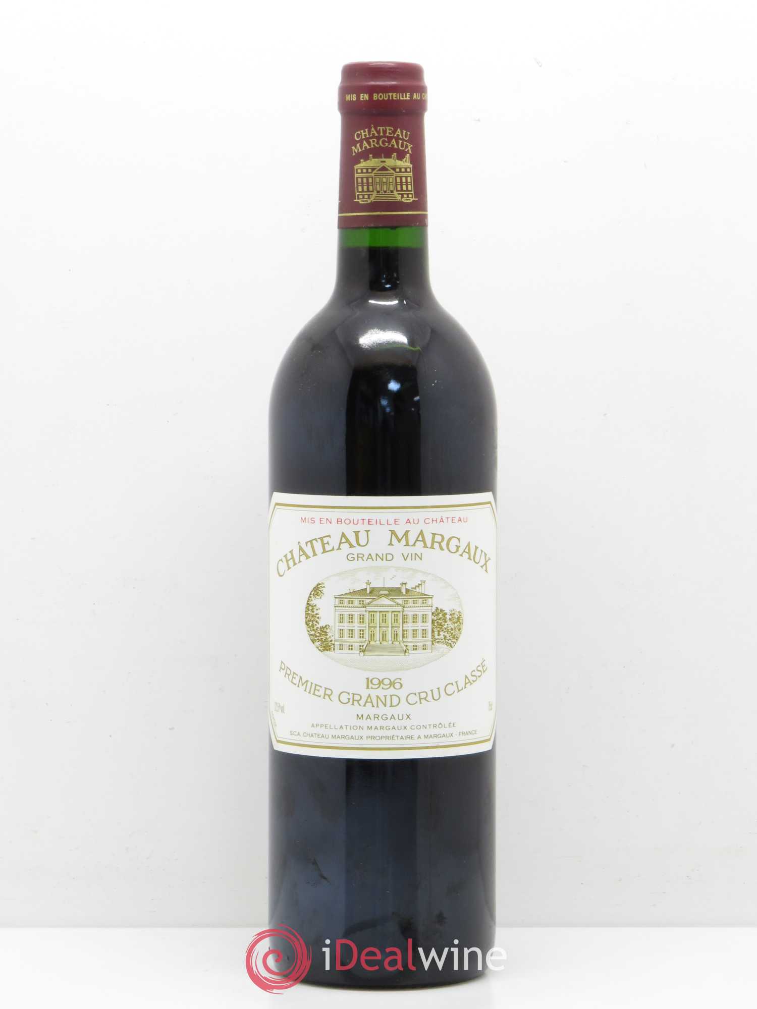 Château Margaux 1er Grand Cru Classé 1996 - Lot de 1 bouteille - 0