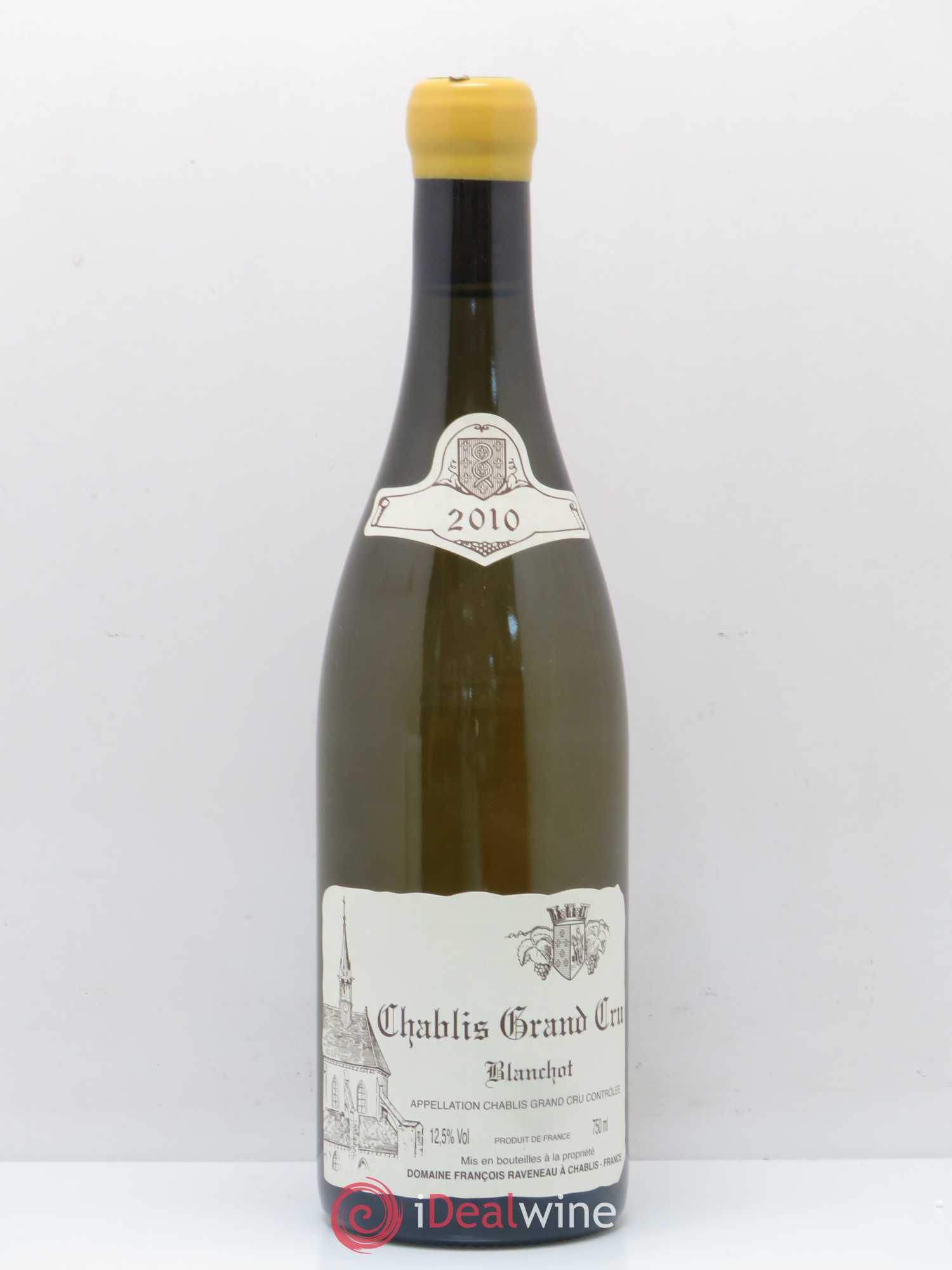 Chablis Grand Cru Blanchot Raveneau (Domaine) 2010 - Lot de 1 bouteille - 0