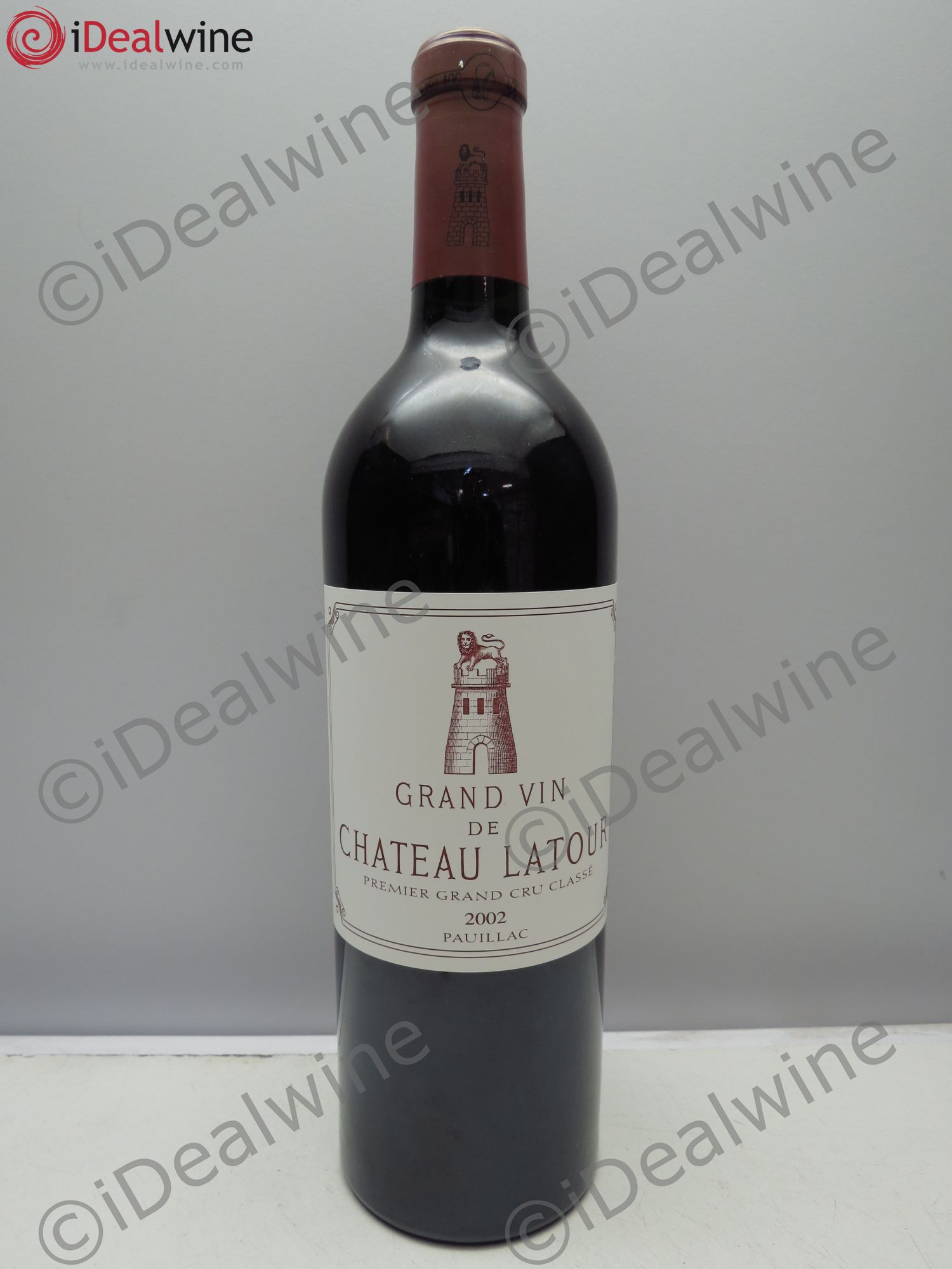 Château Latour 1er Grand Cru Classé 2002 - Lot de 1 bouteille - 0