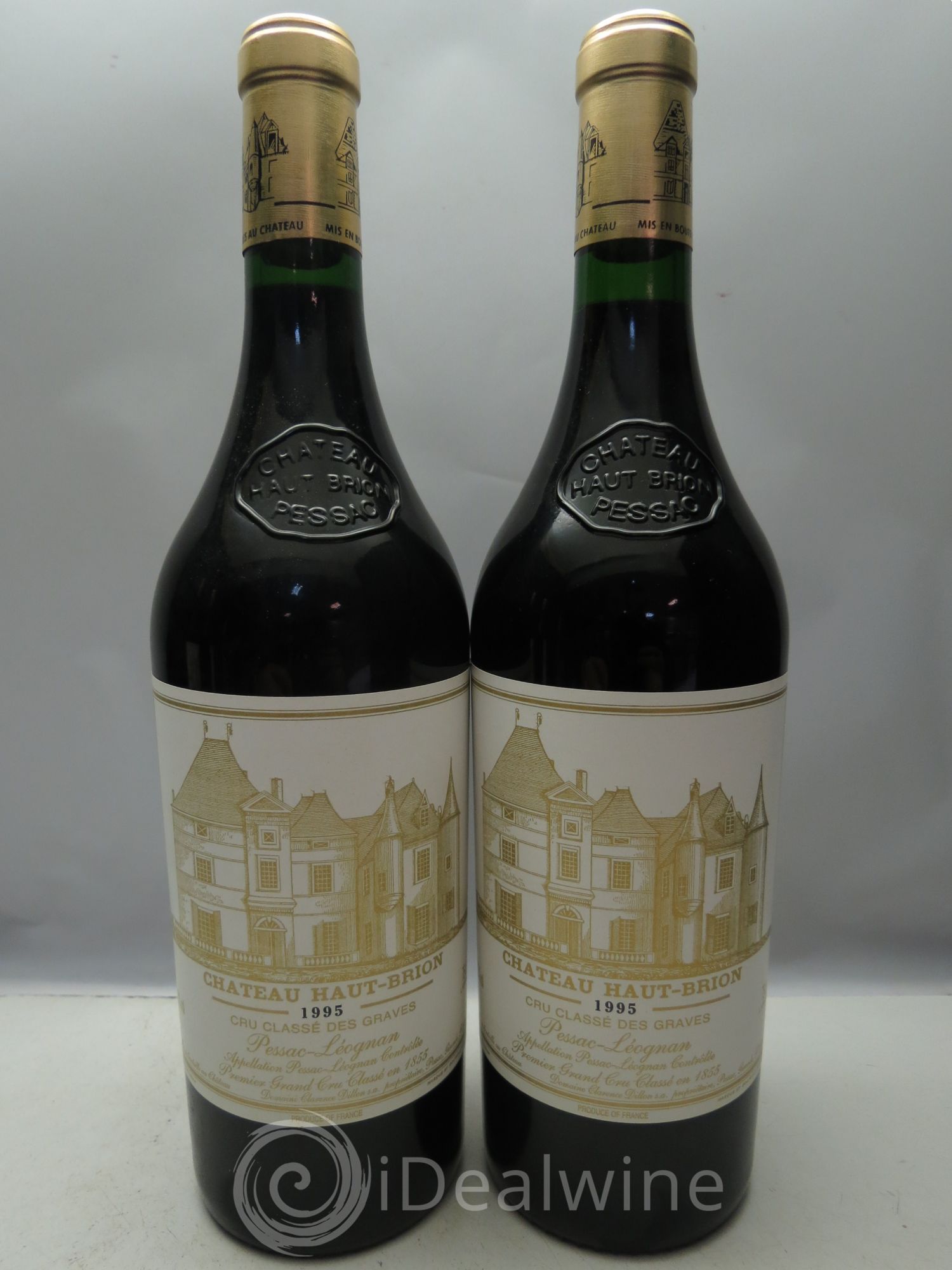 Château Haut Brion 1er Grand Cru Classé 1995 - Lot de 6 bouteilles - 1