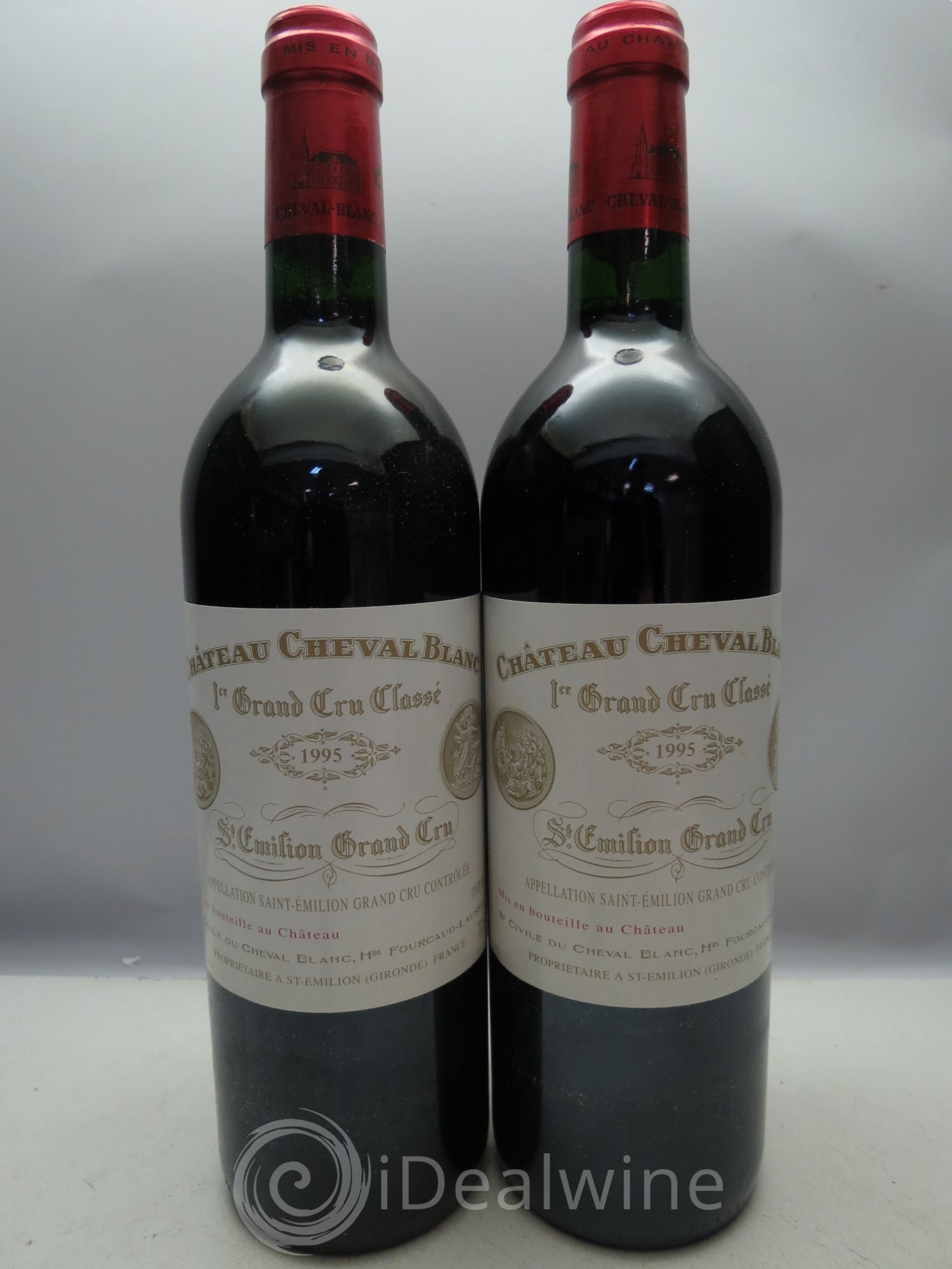 Château Cheval Blanc 1er Grand Cru Classé A 1995 - Lot de 12 bouteilles - 2