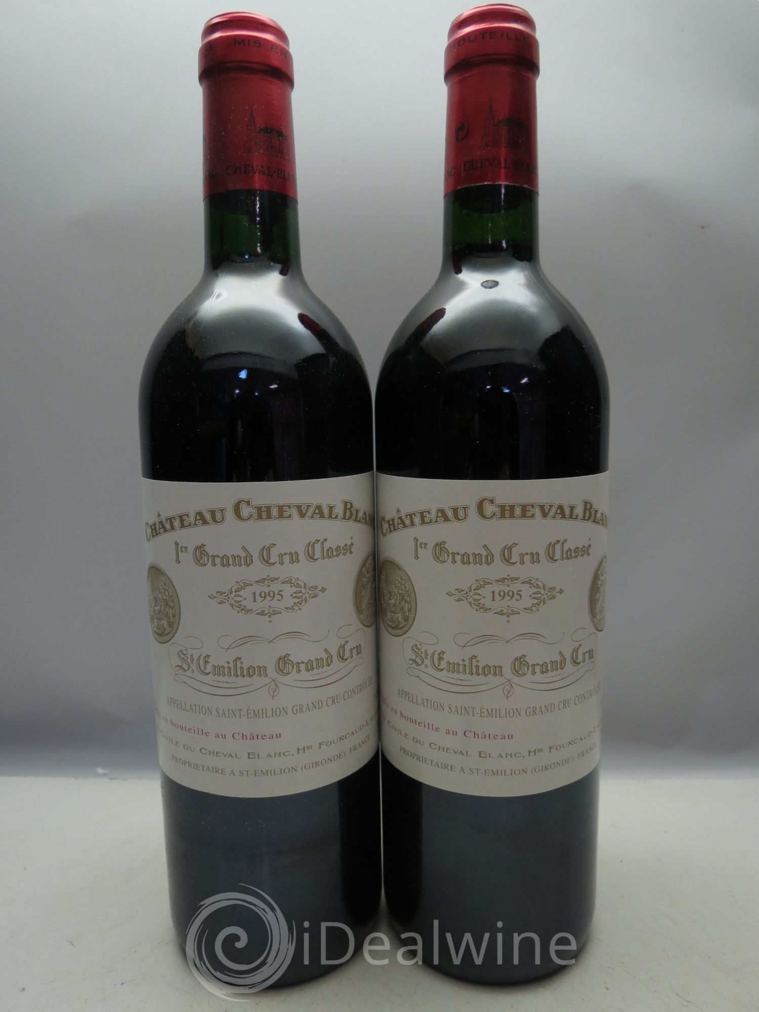 Château Cheval Blanc 1er Grand Cru Classé A 1995 - Lot de 12 bouteilles - 3