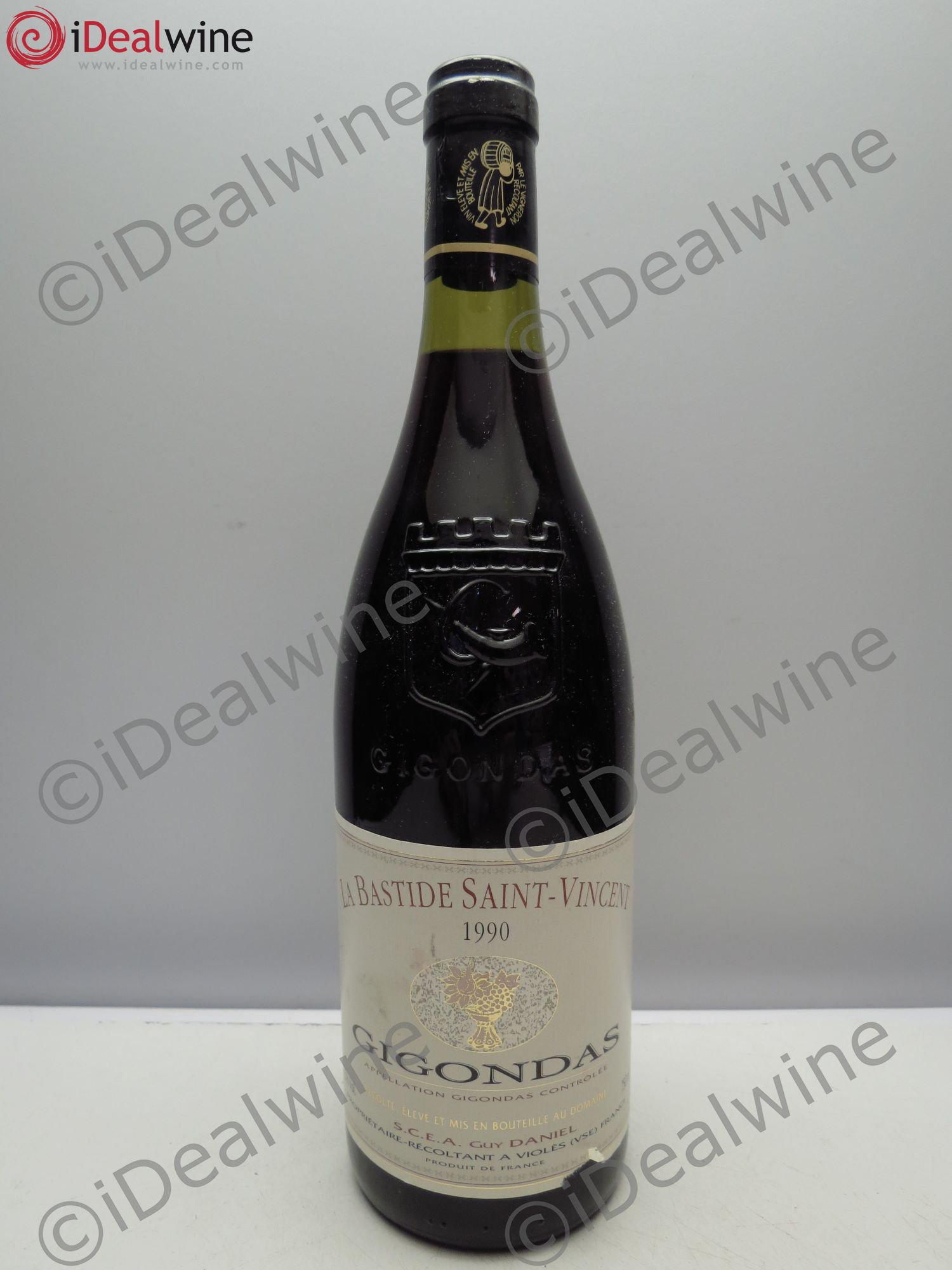 Gigondas La Bastide St Vincent 1990 - Posten von 1 Flasche - 0