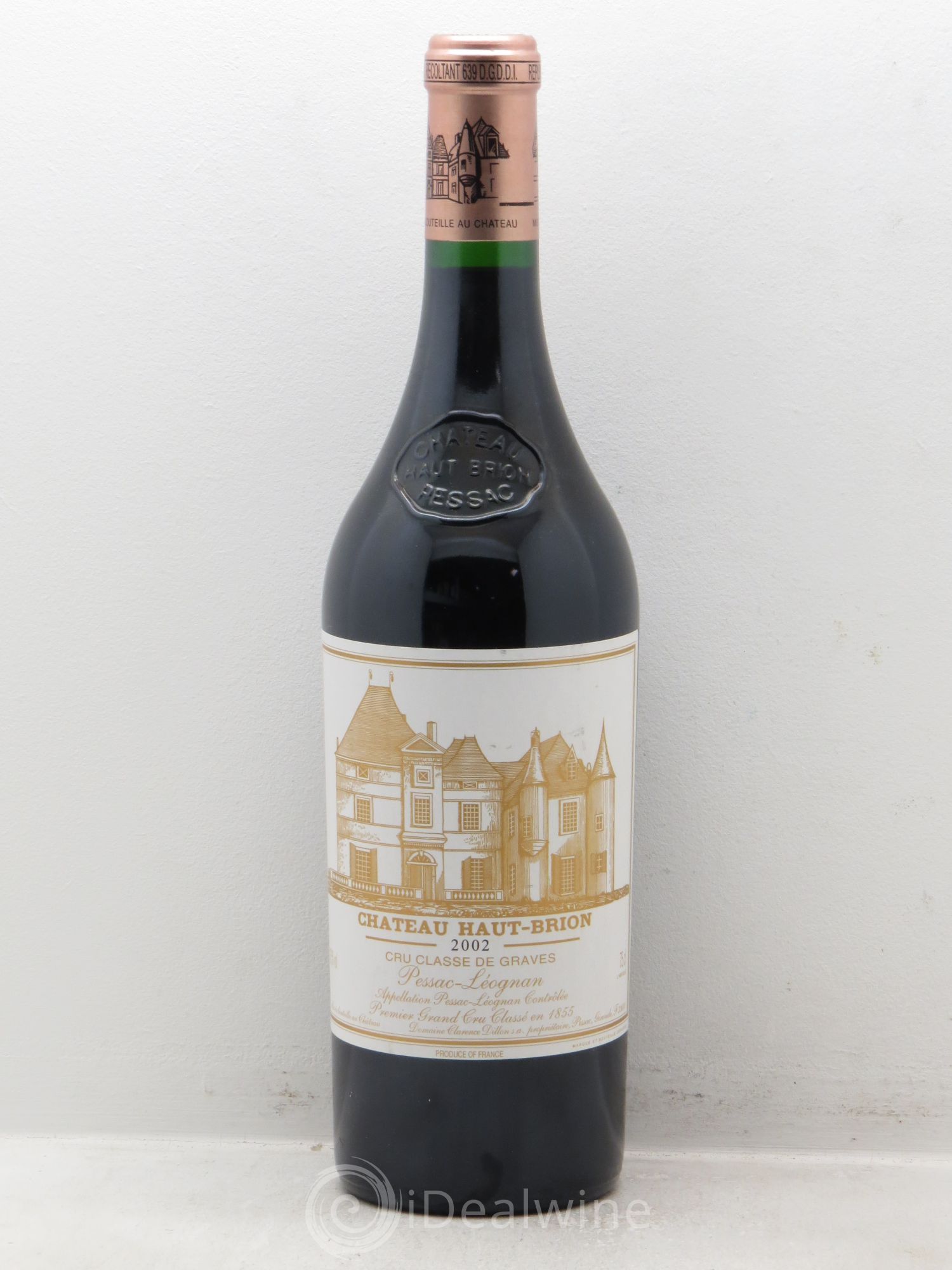 Château Haut Brion 1er Grand Cru Classé 2002 - Lot de 1 bouteille - 0