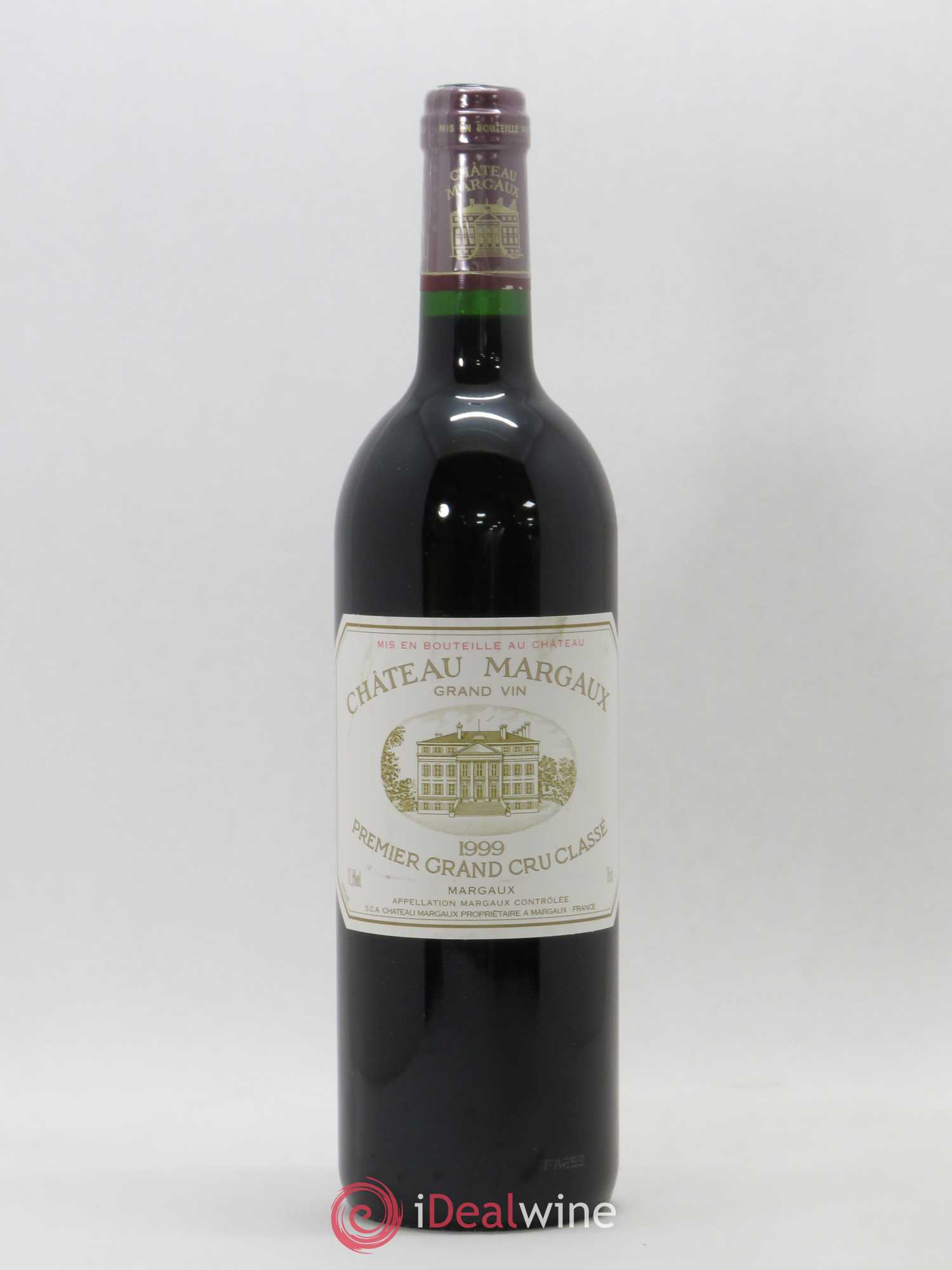 Château Margaux 1er Grand Cru Classé 1999 - Lot de 1 bouteille - 0