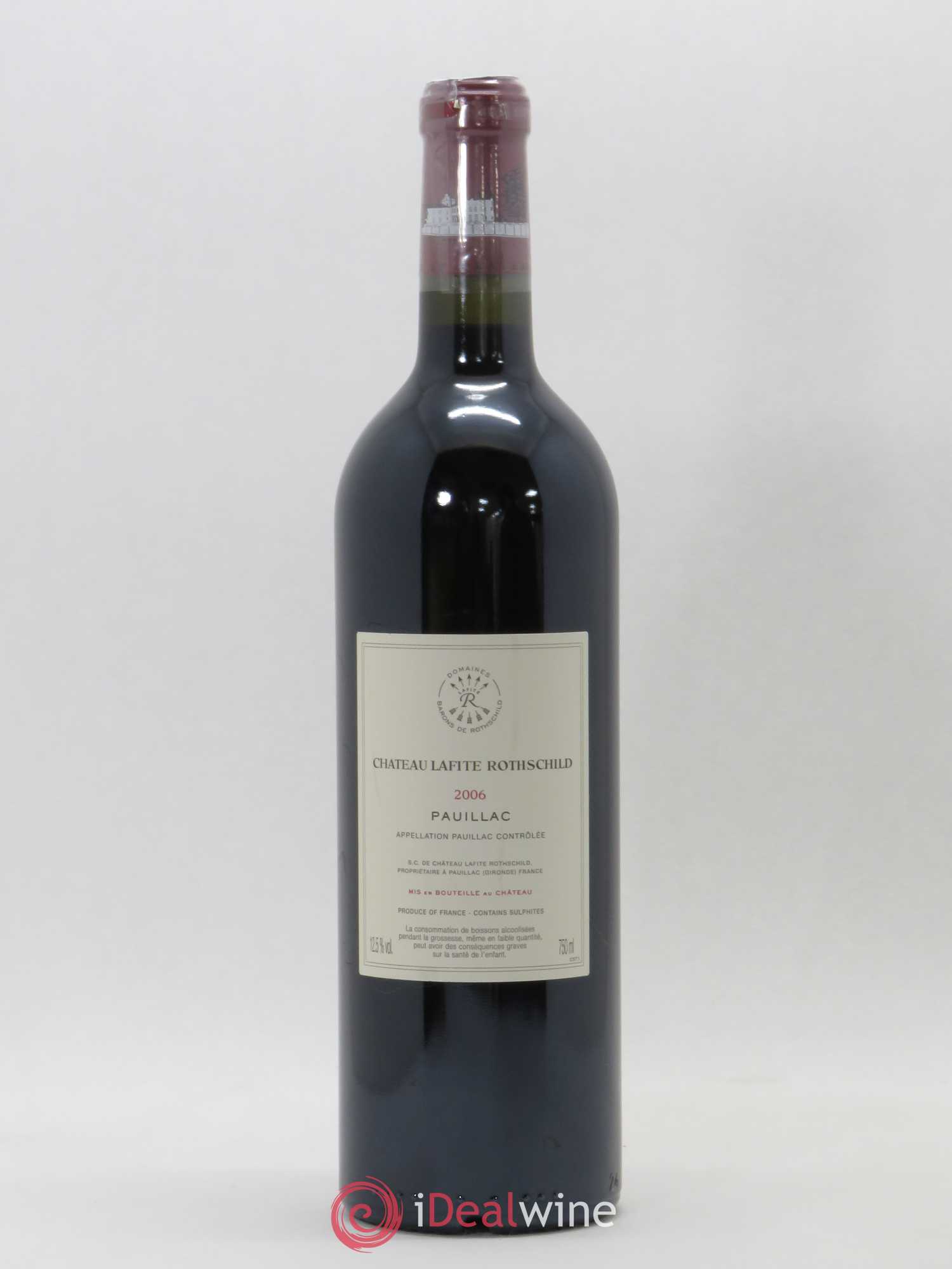 Château Lafite Rothschild 1er Grand Cru Classé 2006 - Lot de 1 bouteille - 1