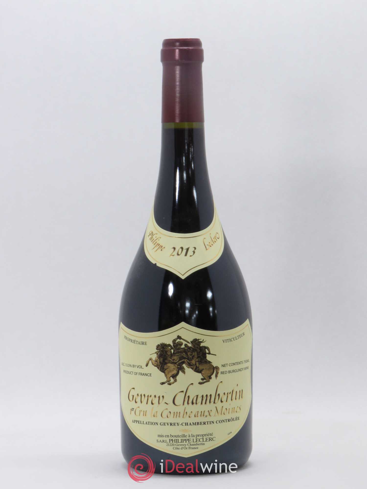 Gevrey-Chambertin 1er Cru La Combe Aux Moines Philippe Leclerc 2013 - Posten von 1 Flasche - 0