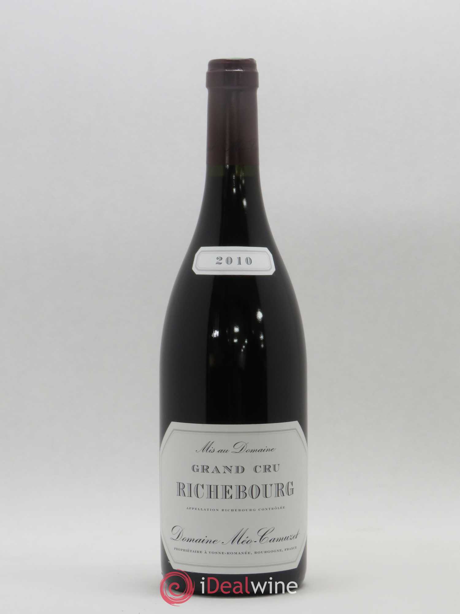Richebourg Grand Cru Méo-Camuzet (Domaine) 2010 - Lot de 1 bouteille - 0