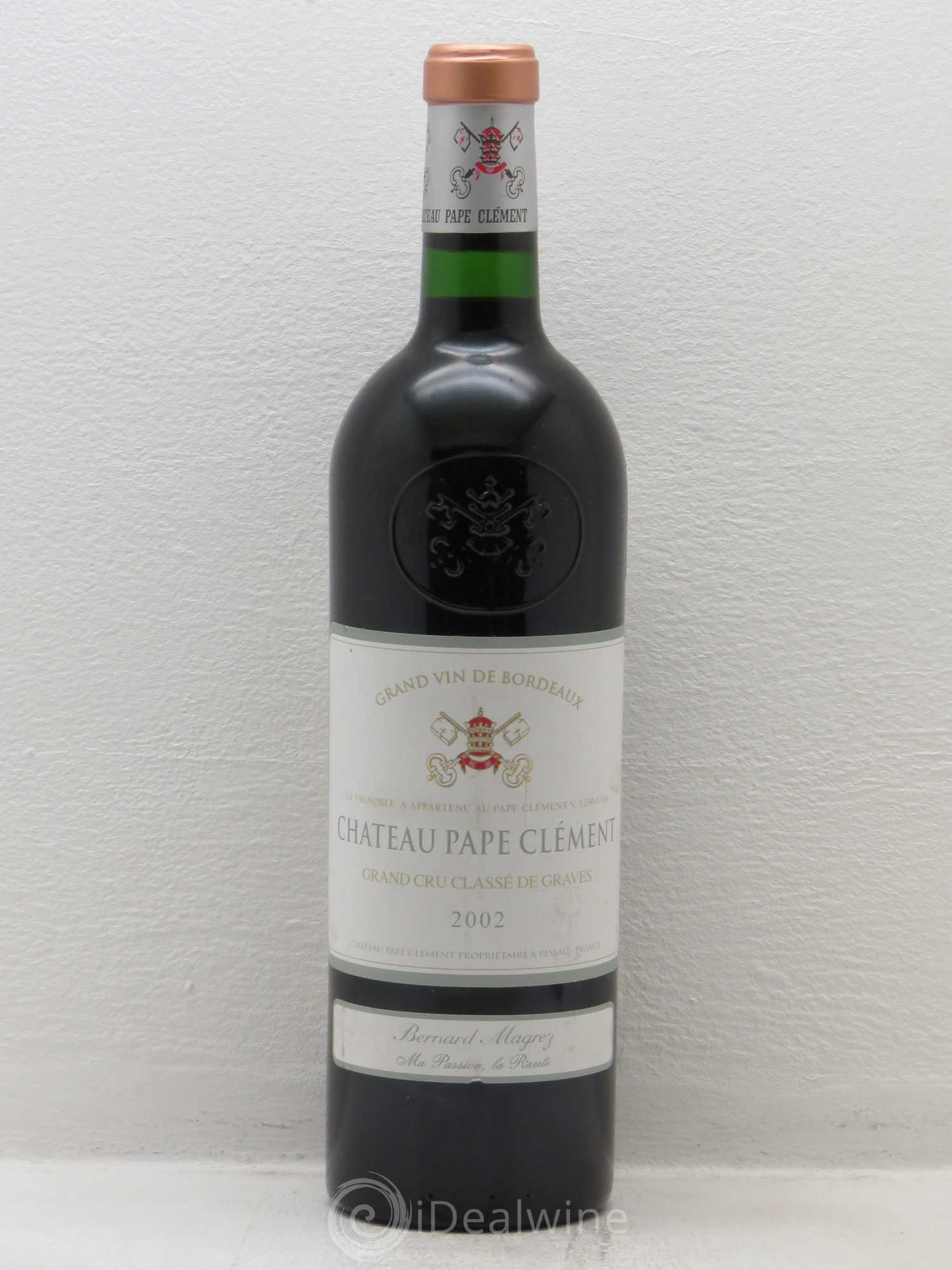Château Pape Clément Cru Classé de Graves 2002 - Lot de 1 bouteille - 0