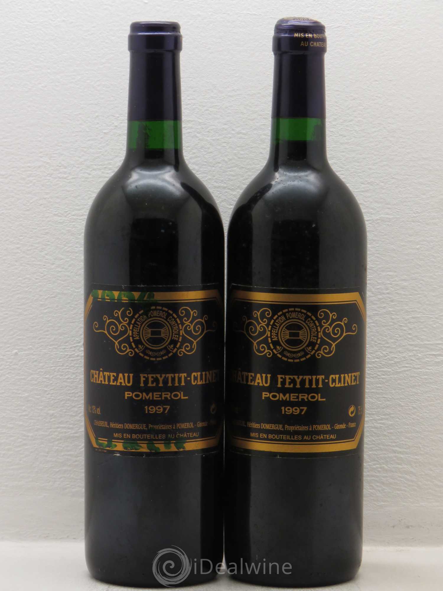 Château Feytit-Clinet 1997 - Lot de 2 bouteilles - 0