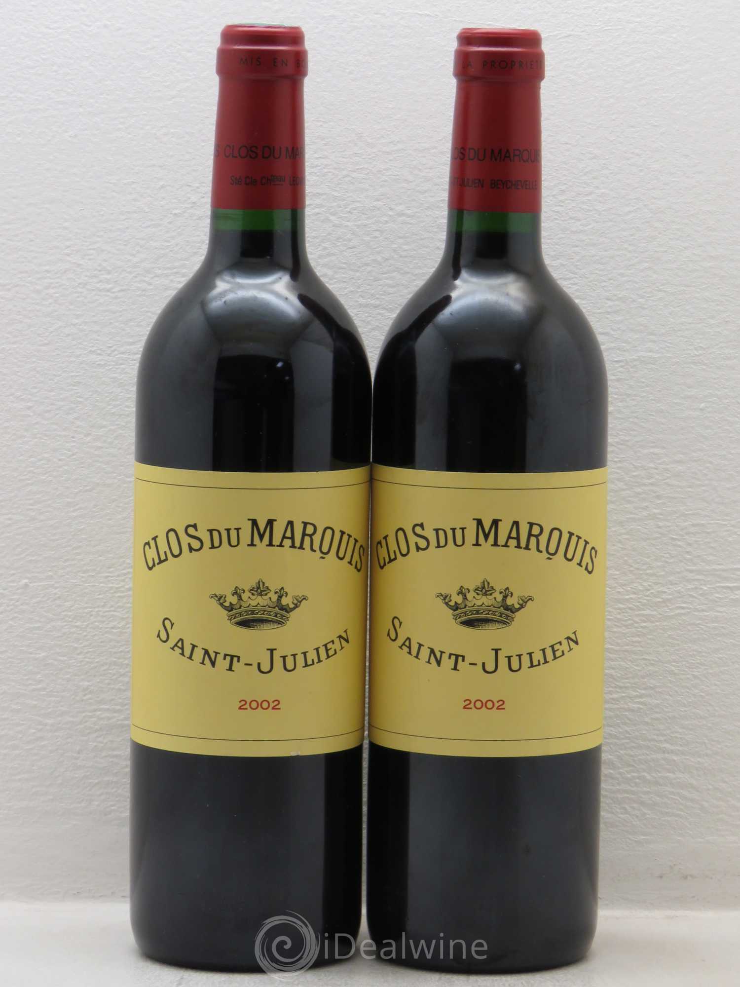 Clos du Marquis 2002 - Lot de 2 bouteilles - 0