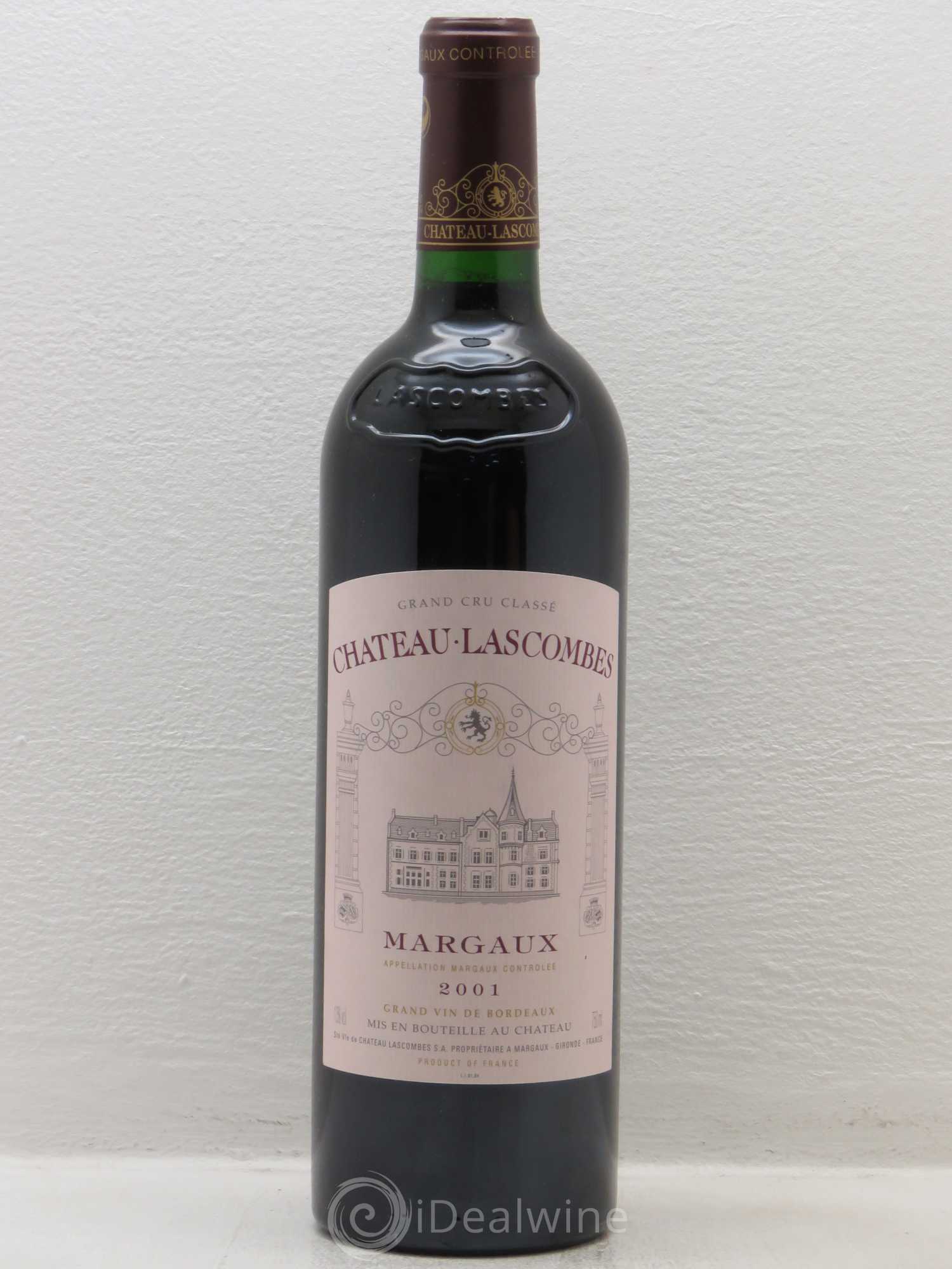 Château Lascombes 2ème Grand Cru Classé 2001 - Lot de 1 bouteille - 0