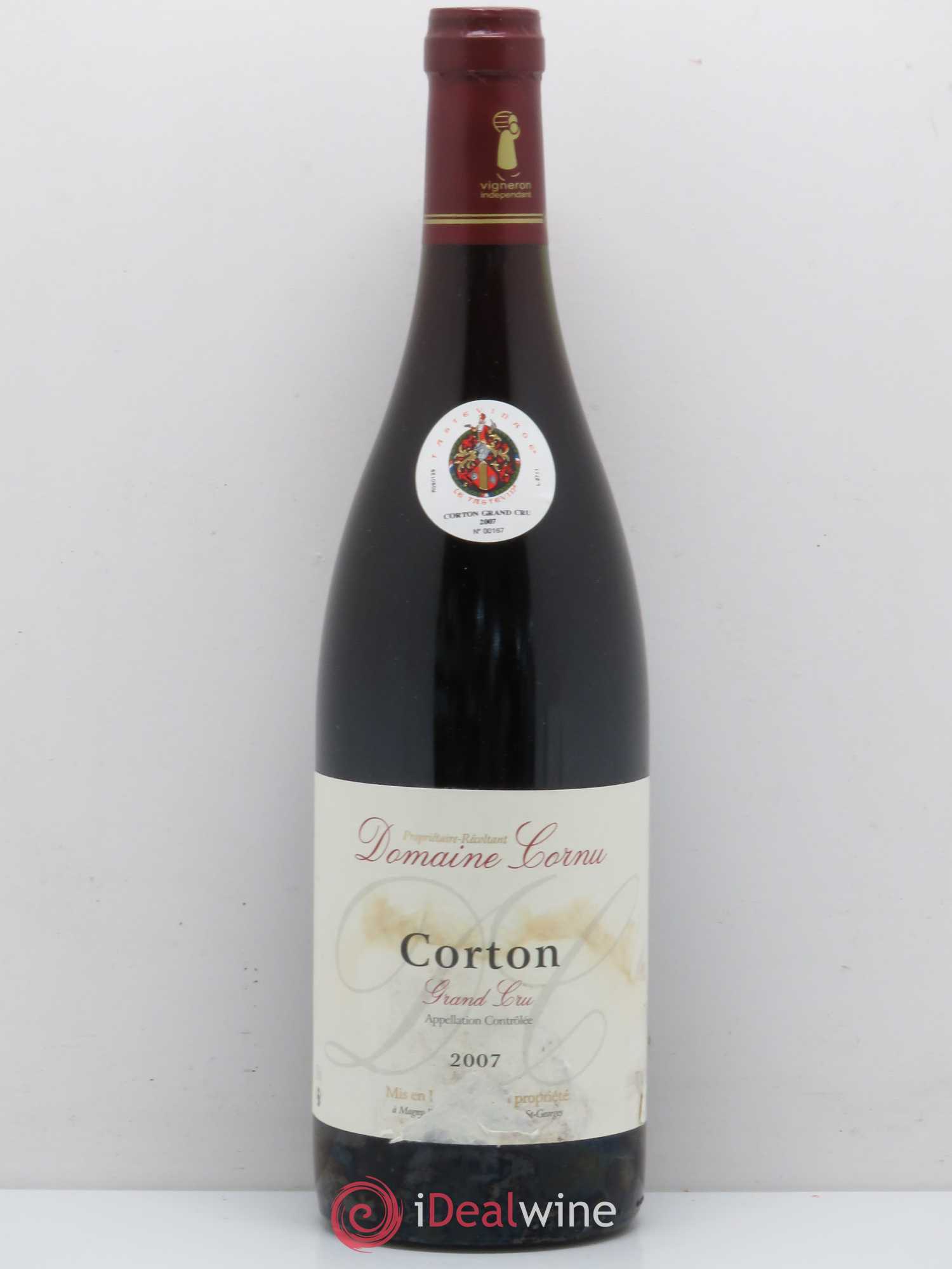 Corton Grand Cru Tastevin - Domaine Cornu (sans prix de réserve) 2007 - Posten von 1 Flasche - 0