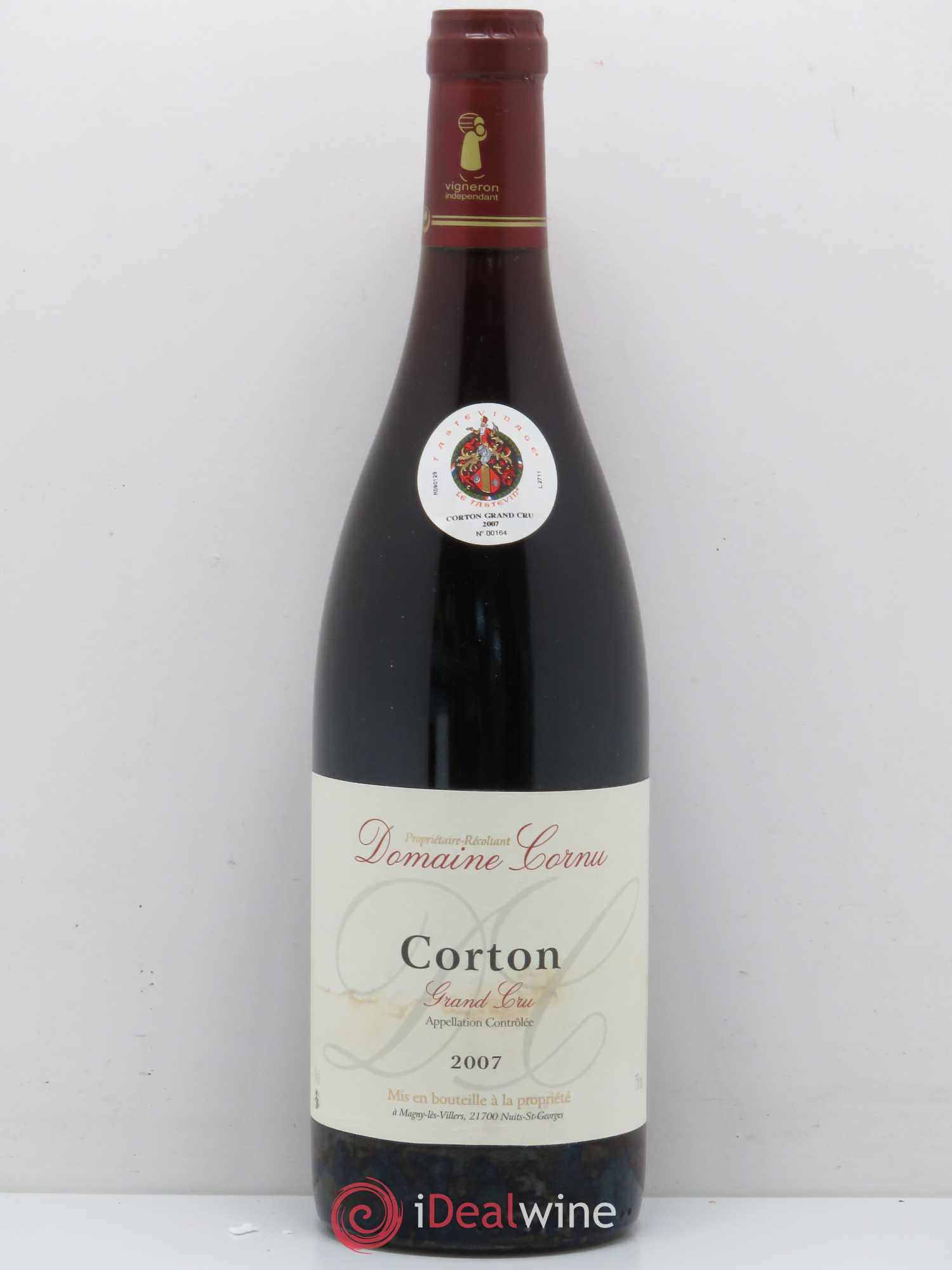 Corton Grand Cru Tastevin - Domaine Cornu (sans prix de réserve) 2007 - Posten von 1 Flasche - 0