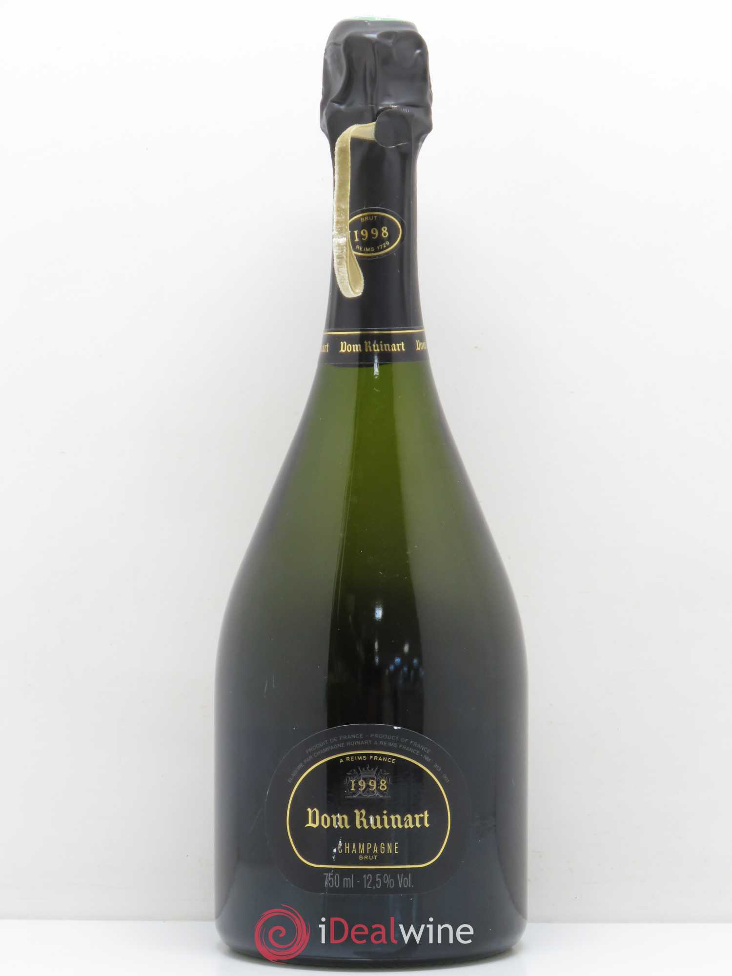 Dom Ruinart Brut Ruinart 1998 - Lot de 1 bouteille - 0