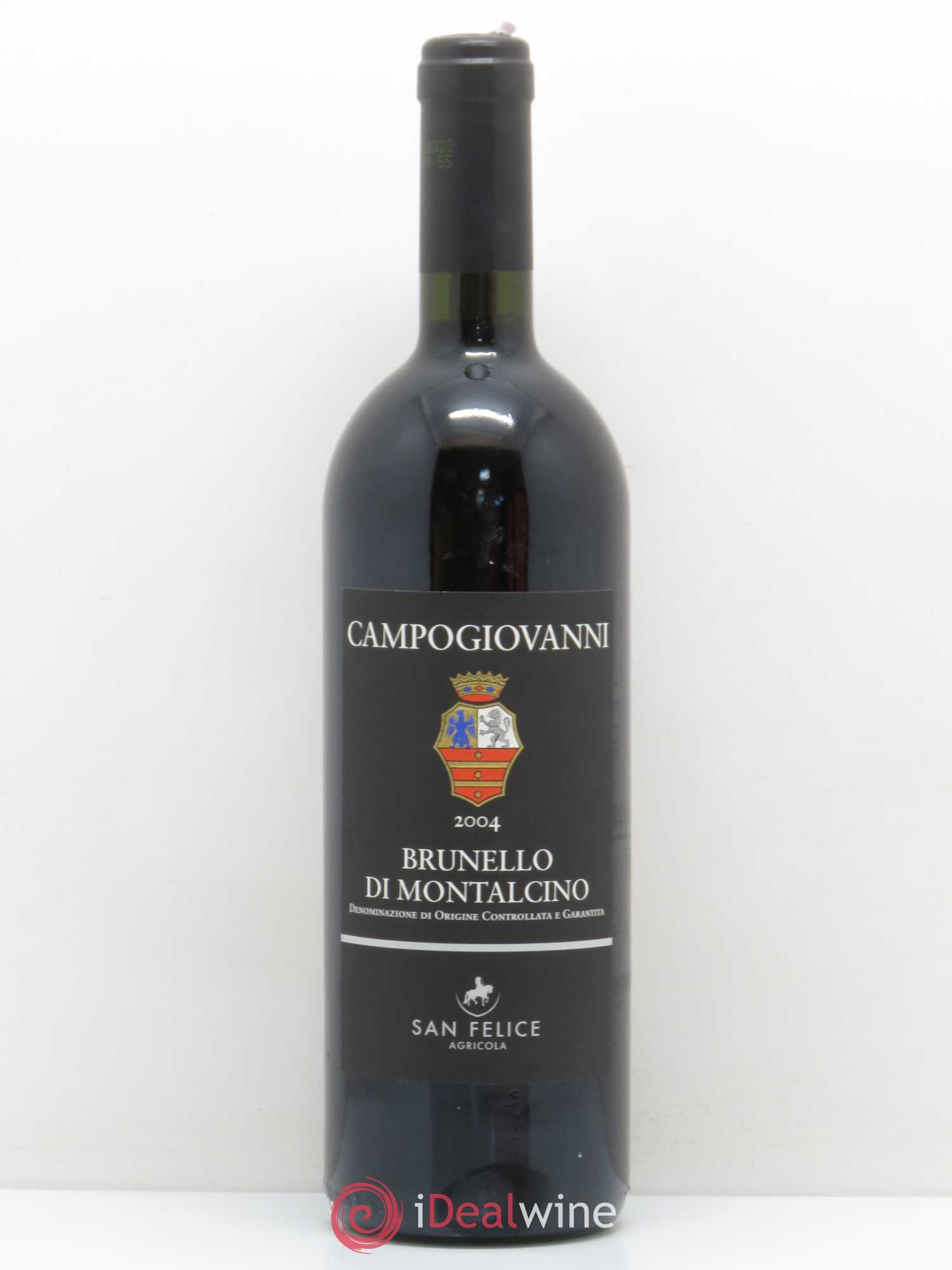 Brunello di Montalcino Campogiovanni 2004 - Lot de 1 bouteille - 0