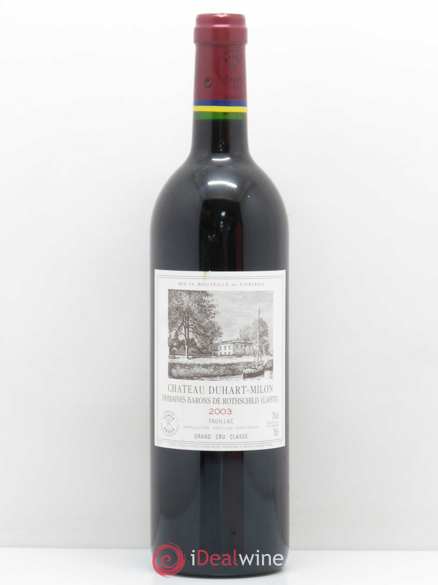 Château Duhart-Milon 4ème Grand Cru Classé 2003 - Lot de 1 bouteille - 0