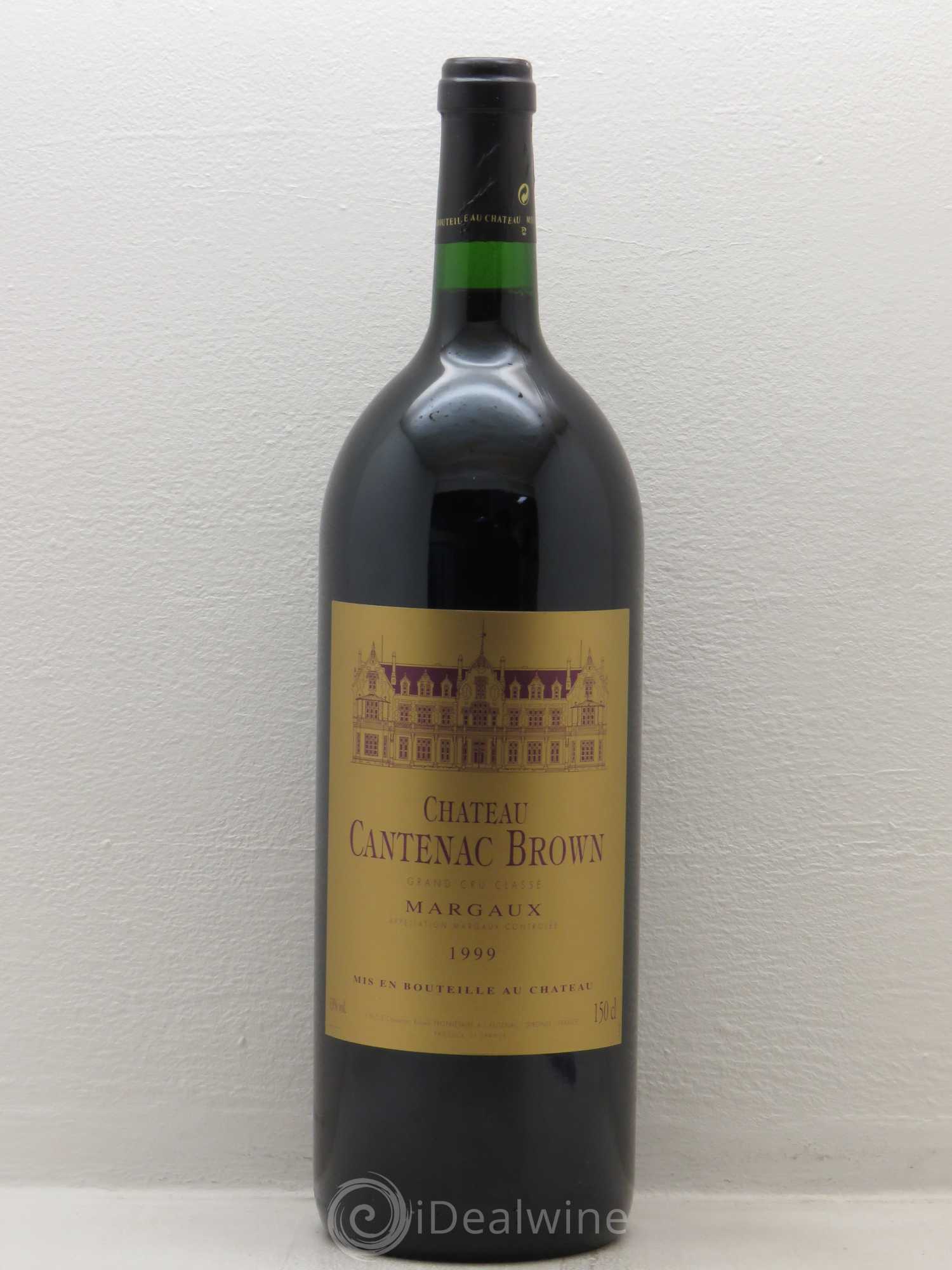 Château Cantenac Brown 3ème Grand Cru Classé 1999 - Lot de 1 magnum - 0