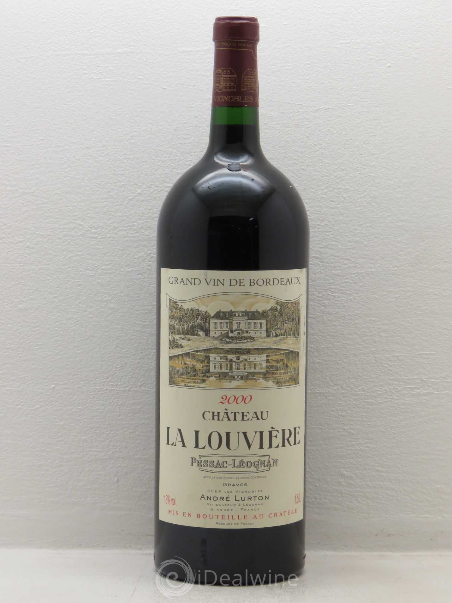 Château la Louvière 2000 - Lot de 1 magnum - 0