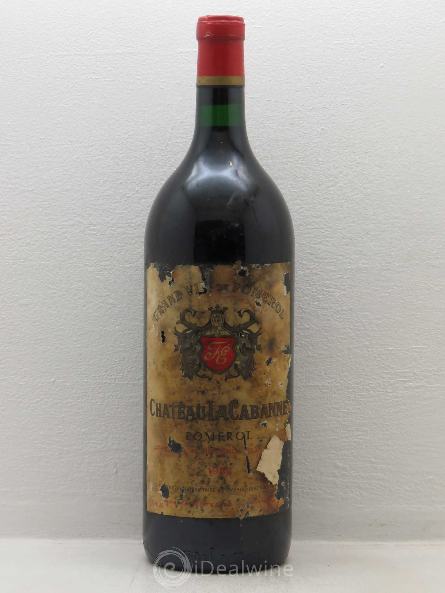 Château la Cabanne 1988 - Lot de 1 magnum - 0