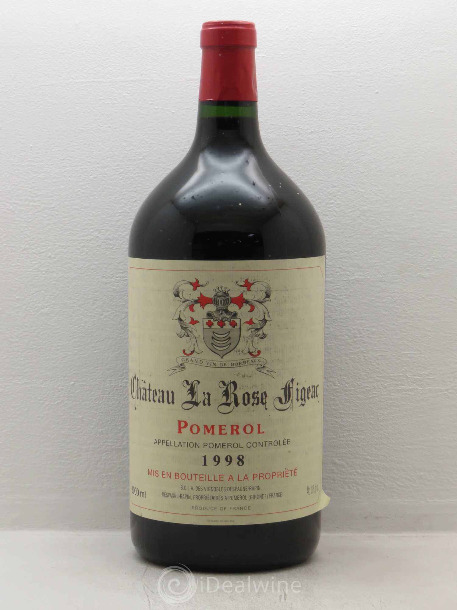Château la Rose Figeac 1998 - Lot de 1 double magnum - 0