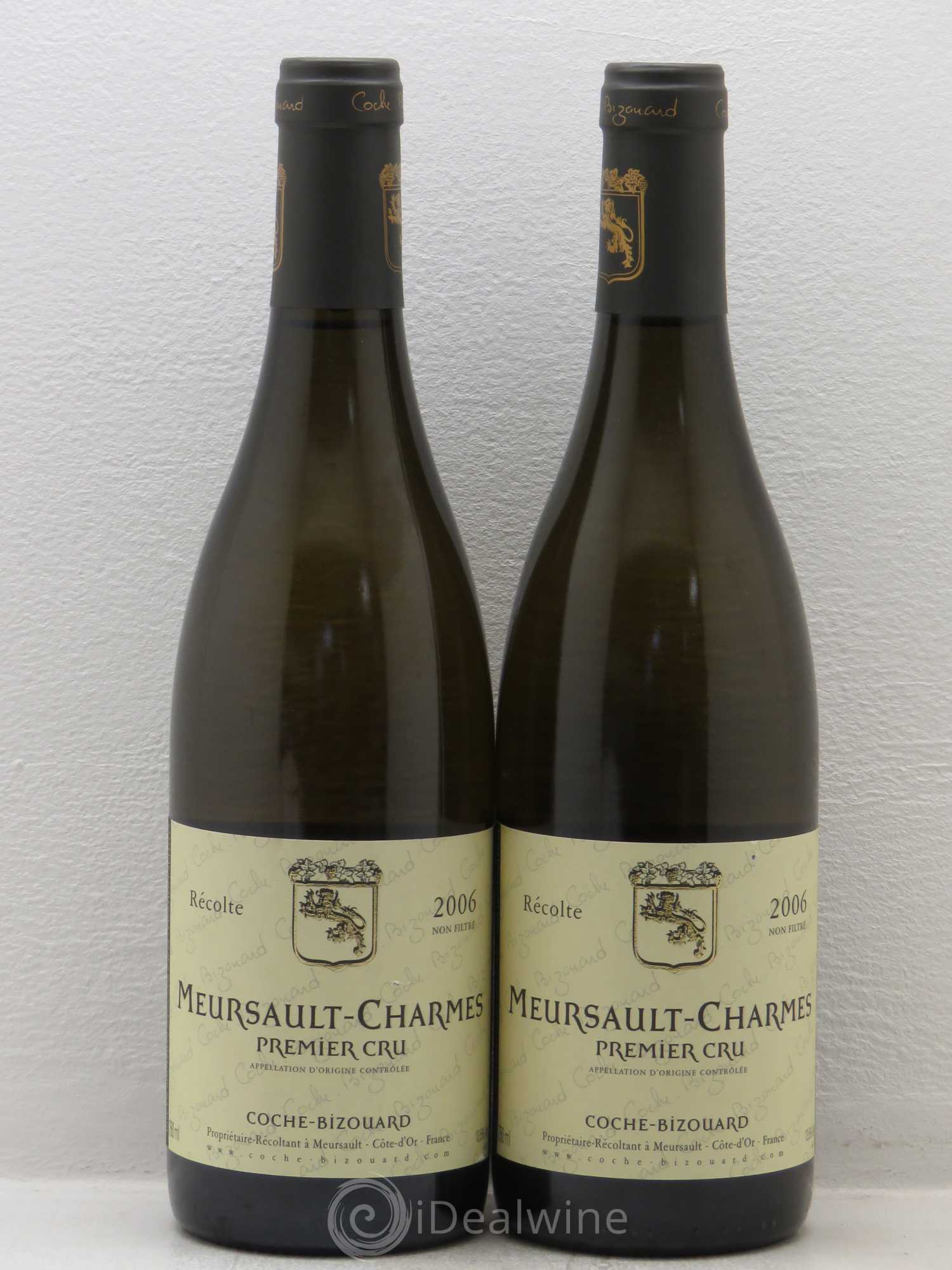 Meursault 1er Cru Charmes Coche-Bizouard 2006 - Posten von 2 Flaschen - 0