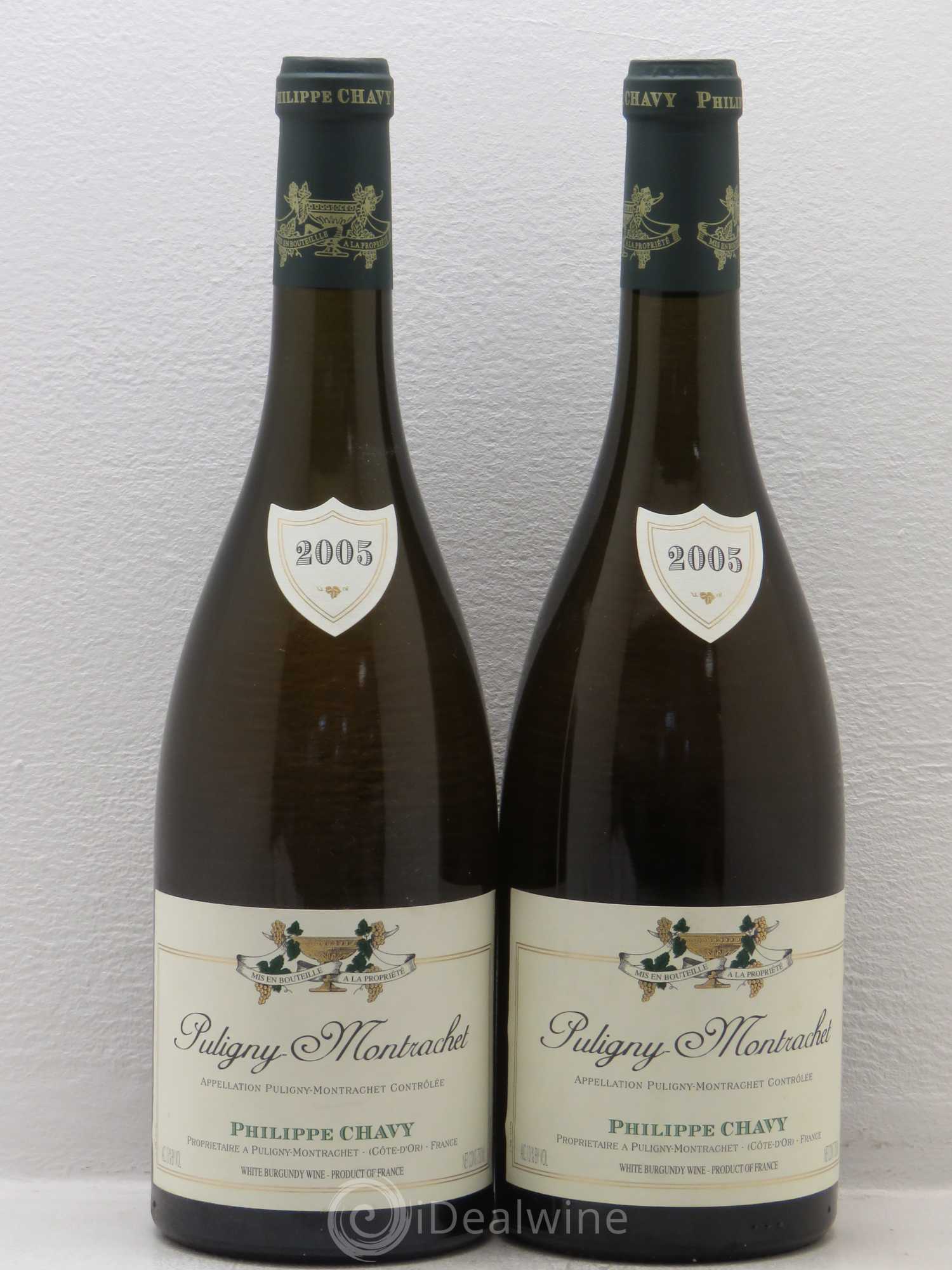 Puligny-Montrachet Gérard Chavy et Fils 2005 - Posten von 2 Flaschen - 0