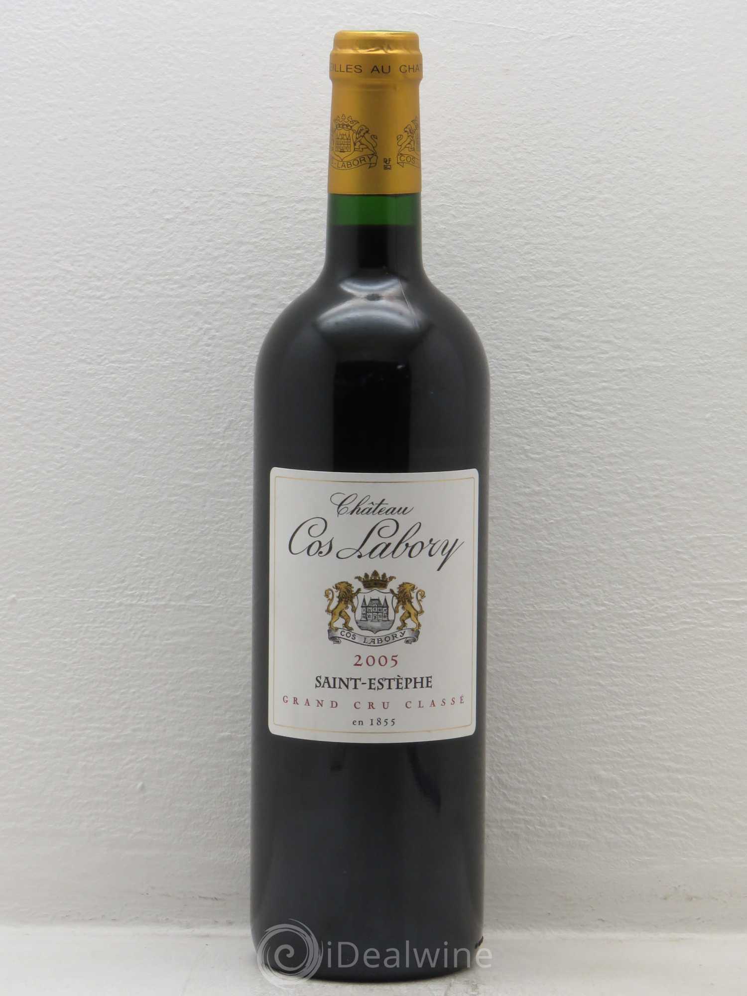 Château Cos Labory 5ème Grand Cru Classé 2005 - Lot de 1 bouteille - 0