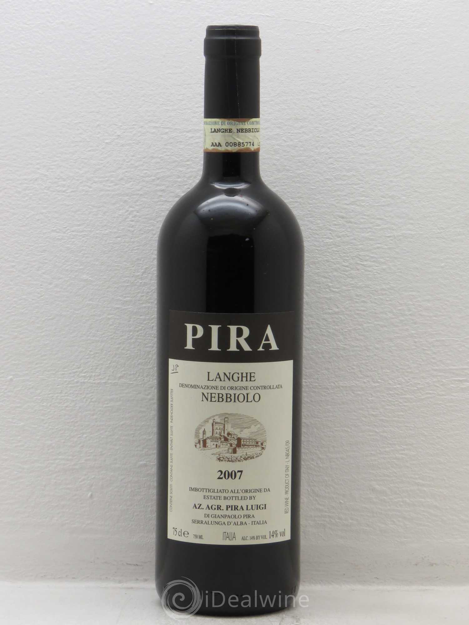 Piémont Langhe Nebbiolo - Pira 2007 - Posten von 1 Flasche - 0