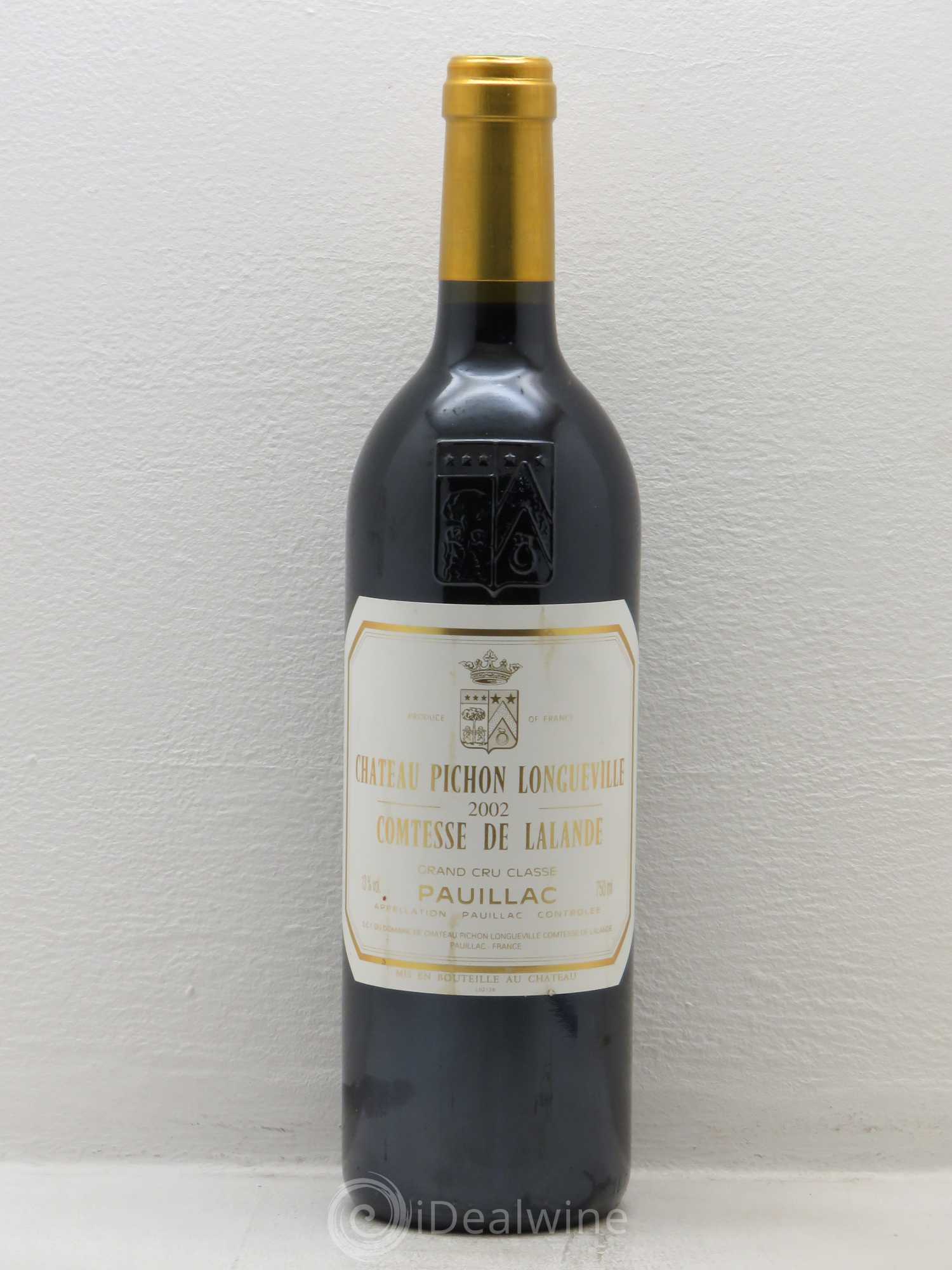 Château Pichon Longueville Comtesse de Lalande 2ème Grand Cru Classé 2002 - Lot de 1 bouteille - 0
