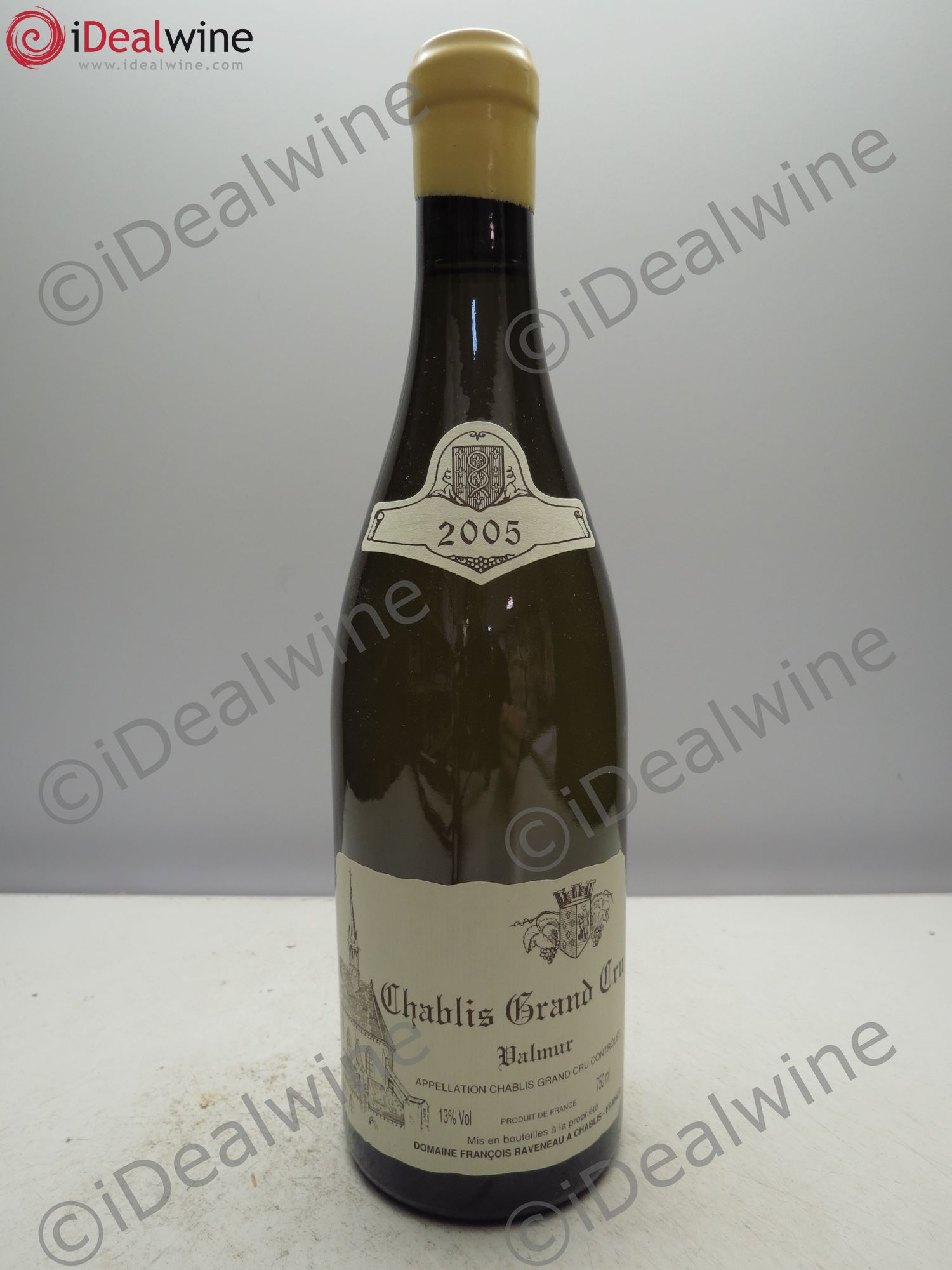 Chablis Grand Cru Valmur Raveneau (Domaine) 2005 - Lot de 1 bouteille - 0