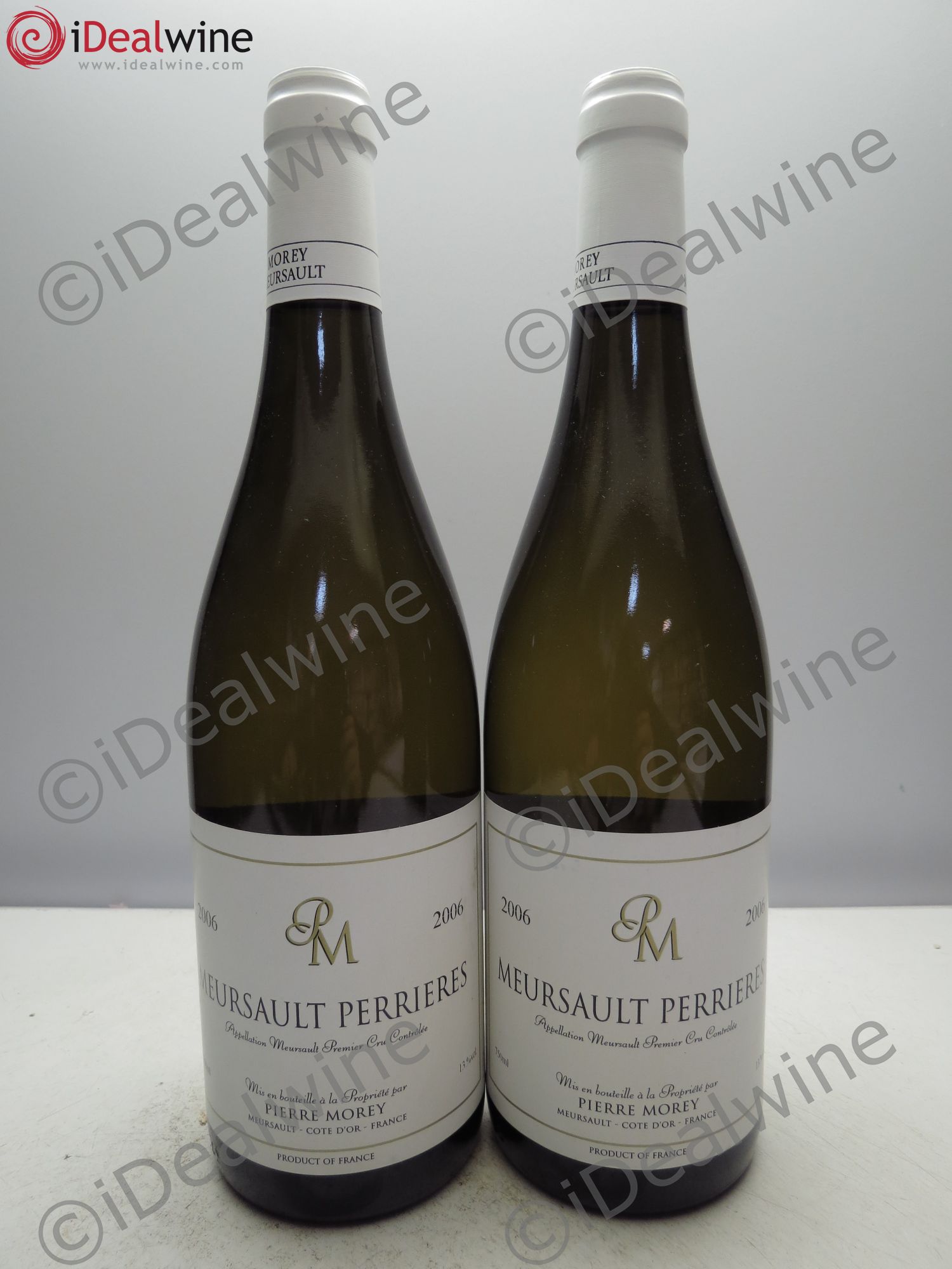 Meursault 1er Cru Perrières Pierre Morey (Domaine) 2006 - Lot de 2 bouteilles - 0