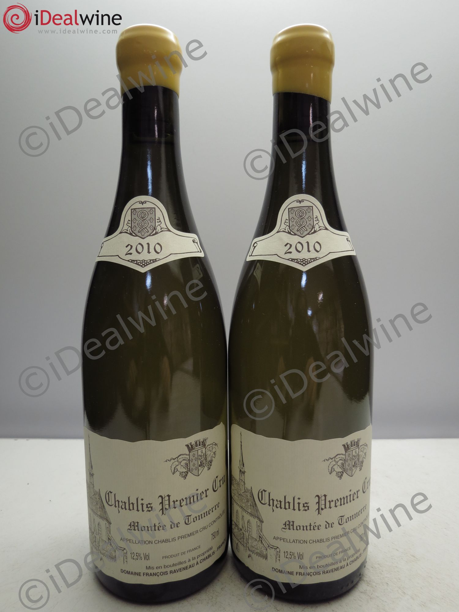 Chablis 1er Cru Montée de Tonnerre Raveneau (Domaine) 2010 - Lot de 2 bouteilles - 0