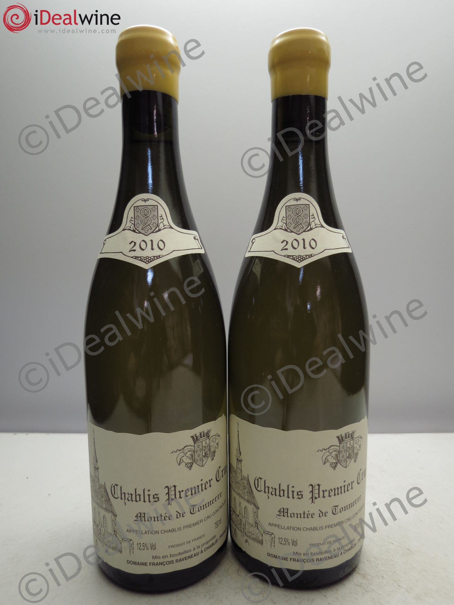 Chablis 1er Cru Montée de Tonnerre Raveneau (Domaine) 2010 - Lot de 2 bouteilles - 0