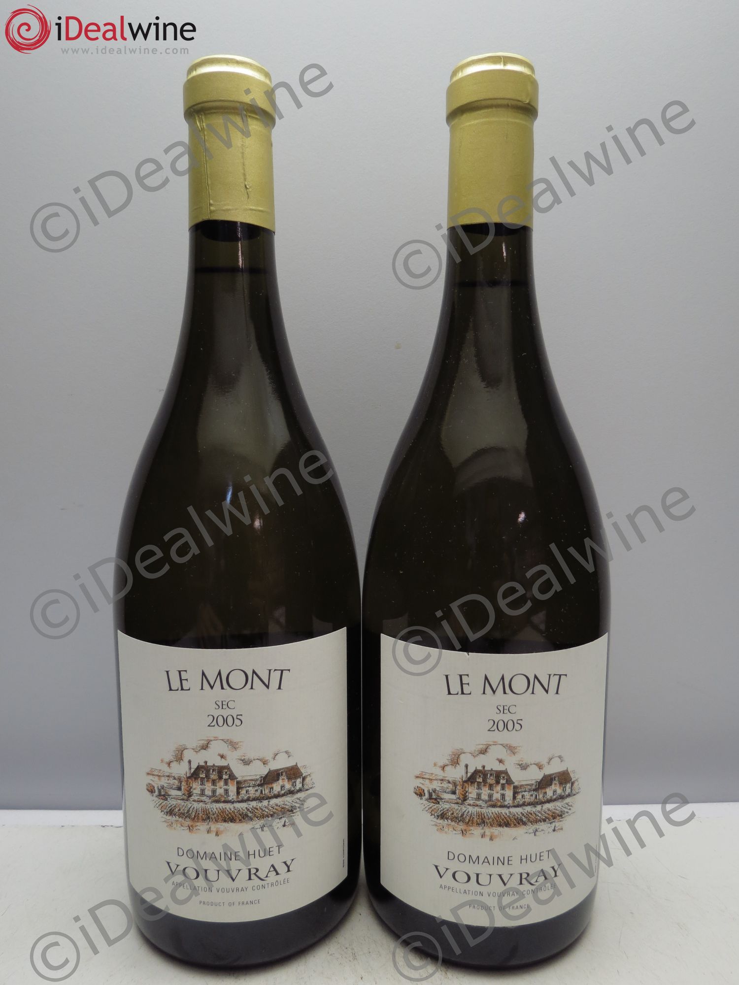 Vouvray Le Mont Sec Domaine Huet 2005 - Lot de 2 bouteilles - 0