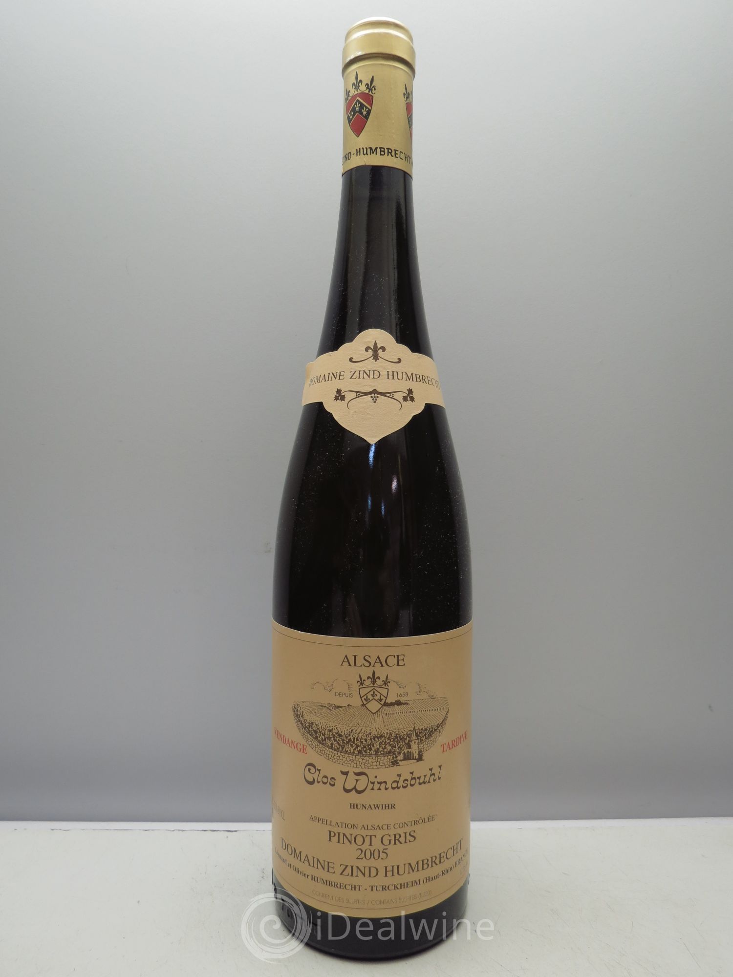 Alsace Pinot Gris (anciennement Tokay) Vendanges Tardives Clos Windsbuhl Zind-Humbrecht (Domaine) 2005 - Lotto di 1 bottiglia - 0