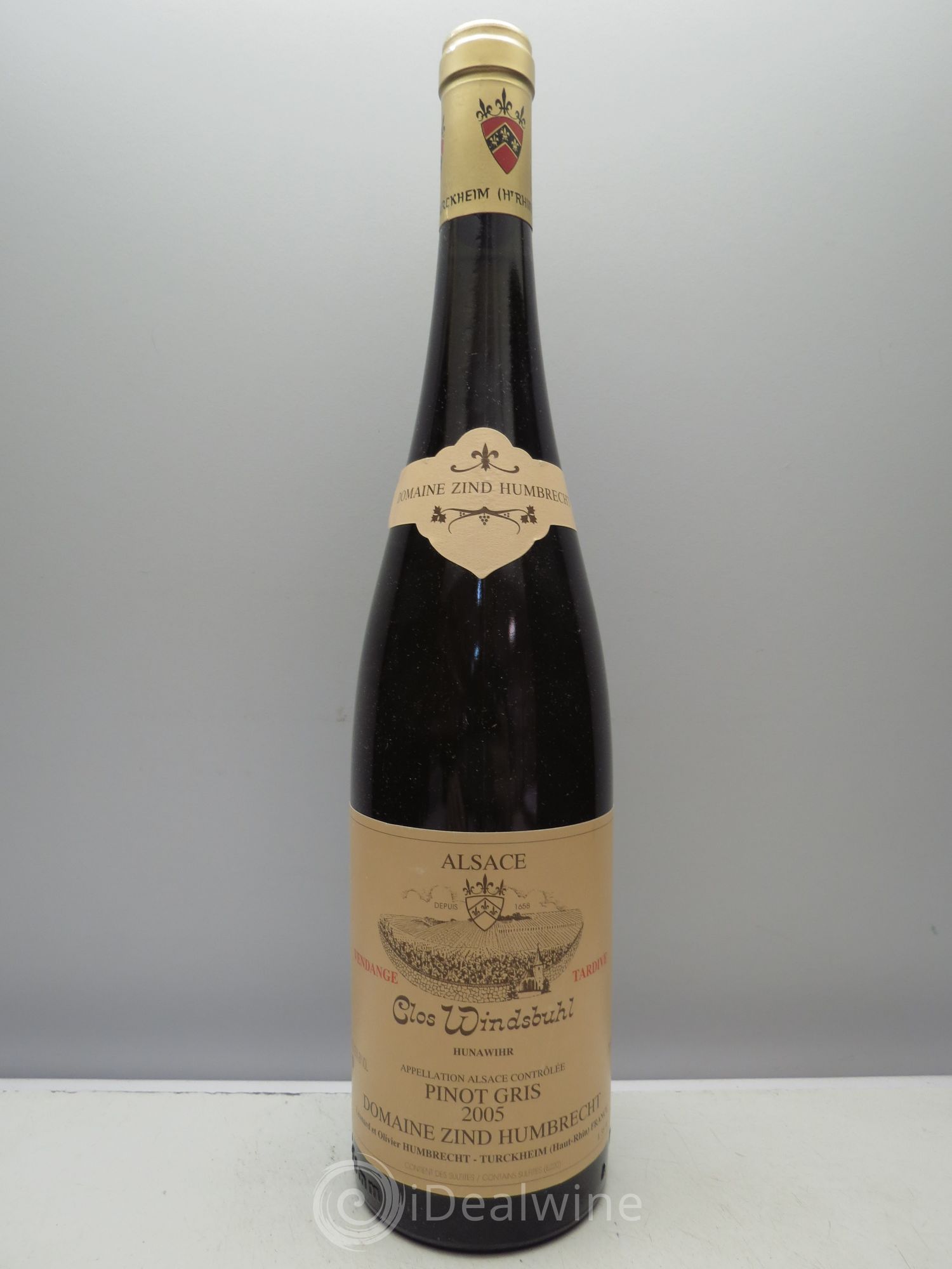 Alsace Pinot Gris (anciennement Tokay) Vendanges Tardives Clos Windsbuhl Zind-Humbrecht (Domaine) 2005 - Lotto di 1 bottiglia - 0