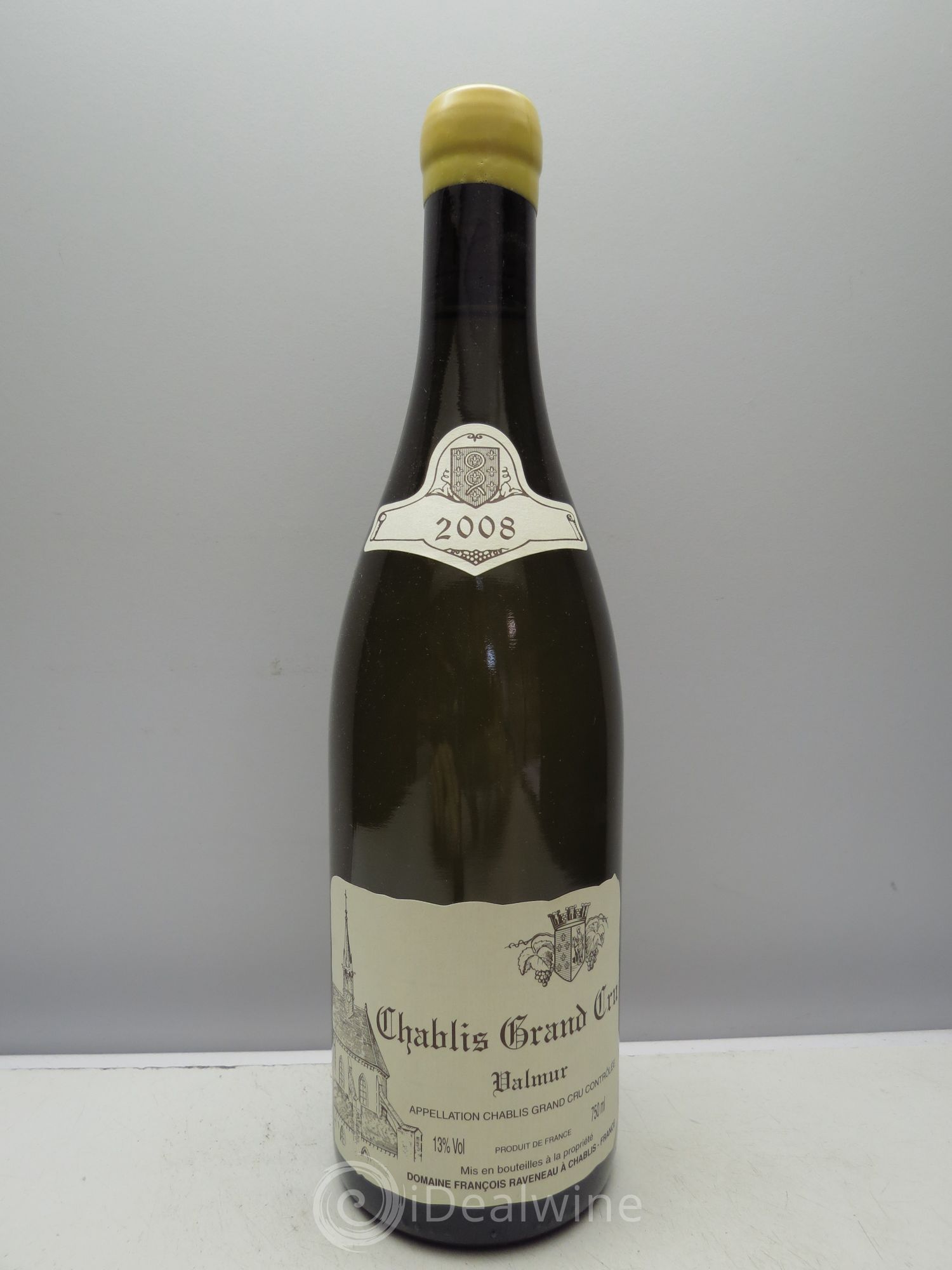 Chablis Grand Cru Valmur Raveneau (Domaine) 2008 - Lot de 1 bouteille - 0