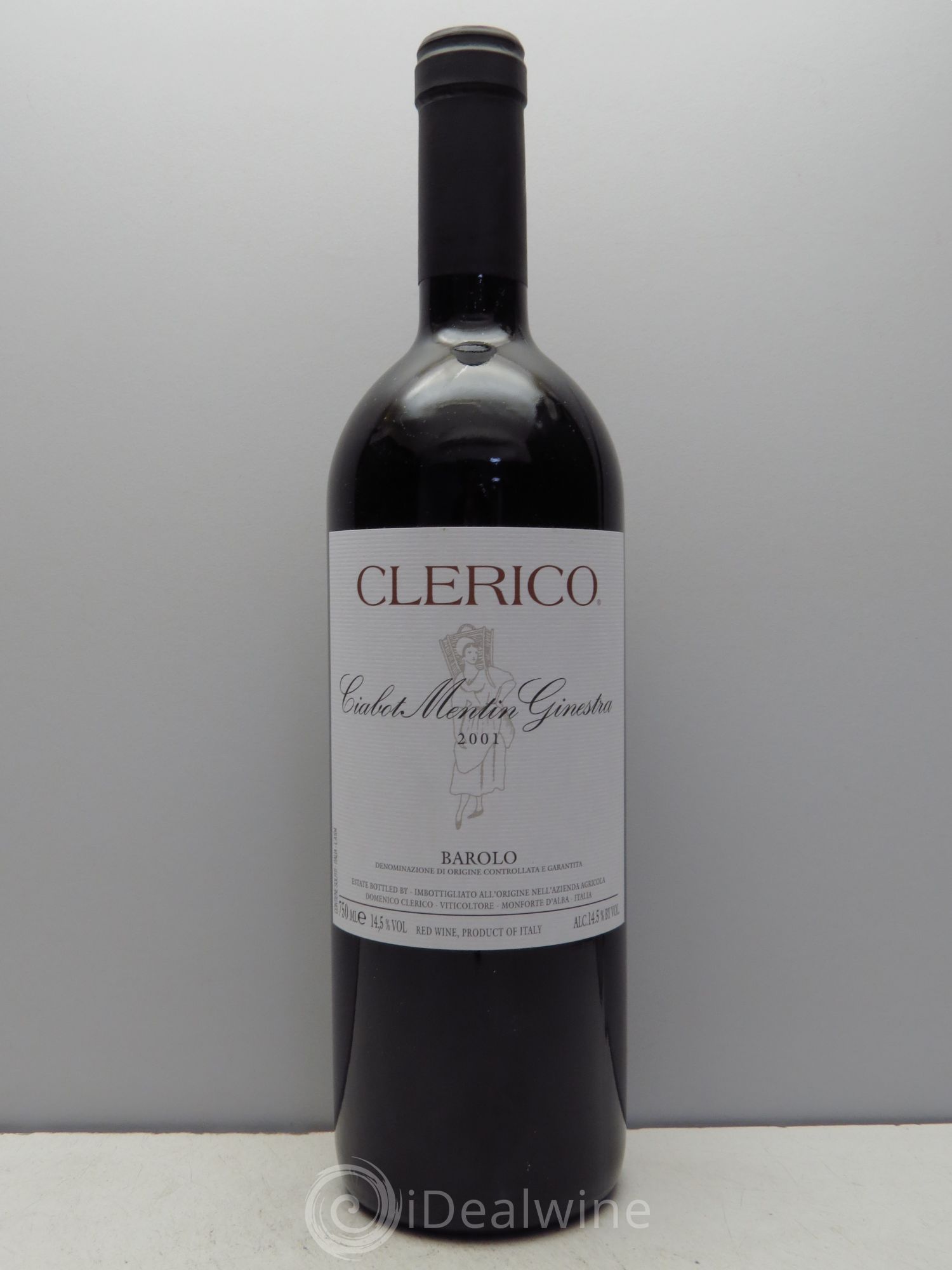 Barolo Domenico Clerico Ciabot Mentin Ginestra 2001 - Posten von 1 Flasche - 0
