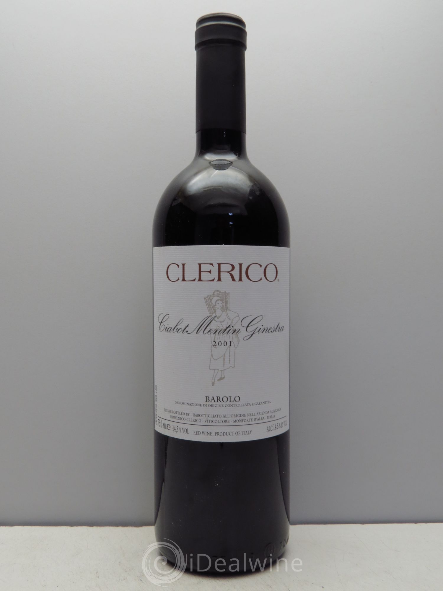 Barolo Domenico Clerico Ciabot Mentin Ginestra 2001 - Posten von 1 Flasche - 0