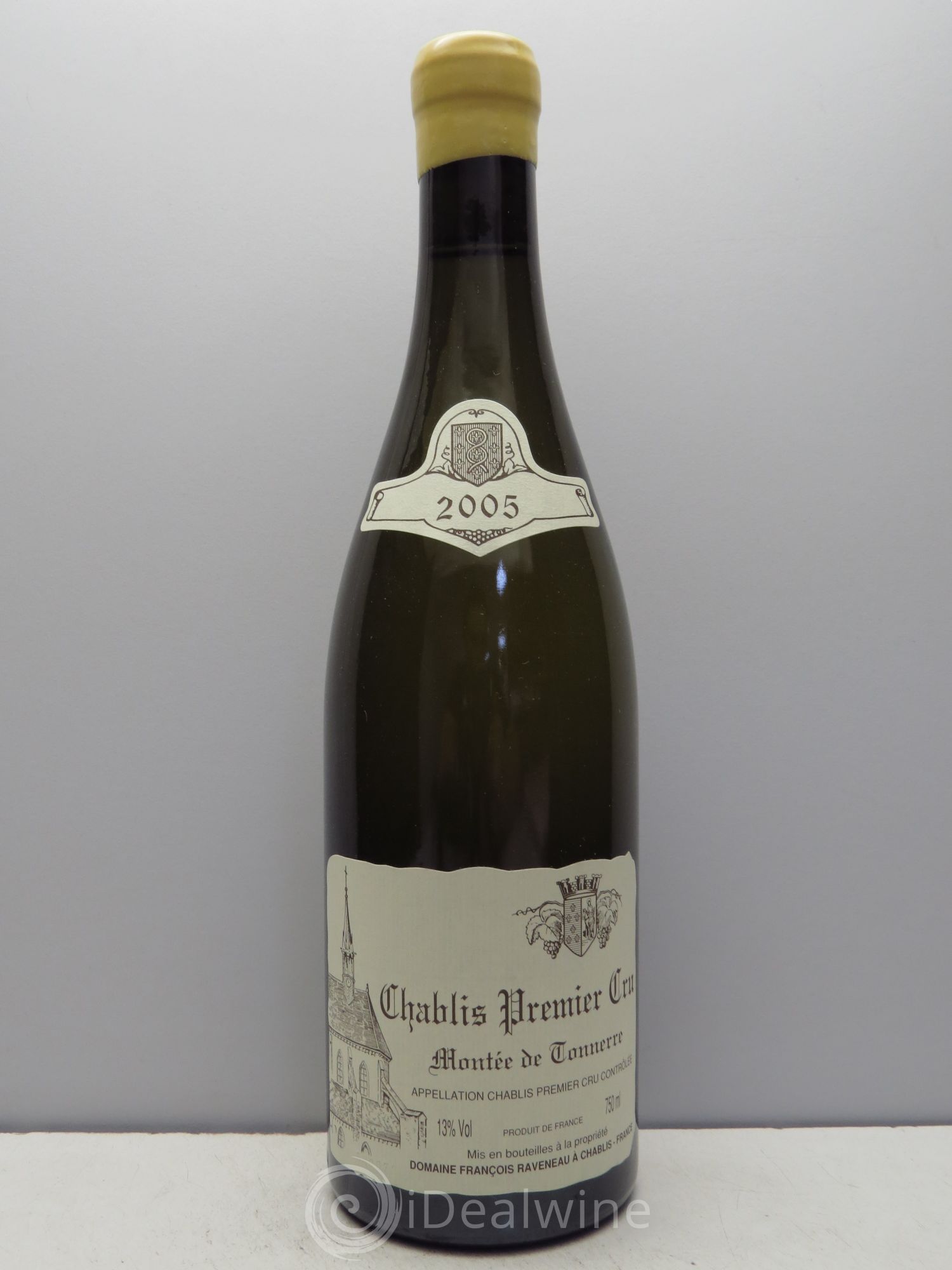 Chablis 1er Cru Montée de Tonnerre Raveneau (Domaine) 2005 - Lot de 1 bouteille - 0