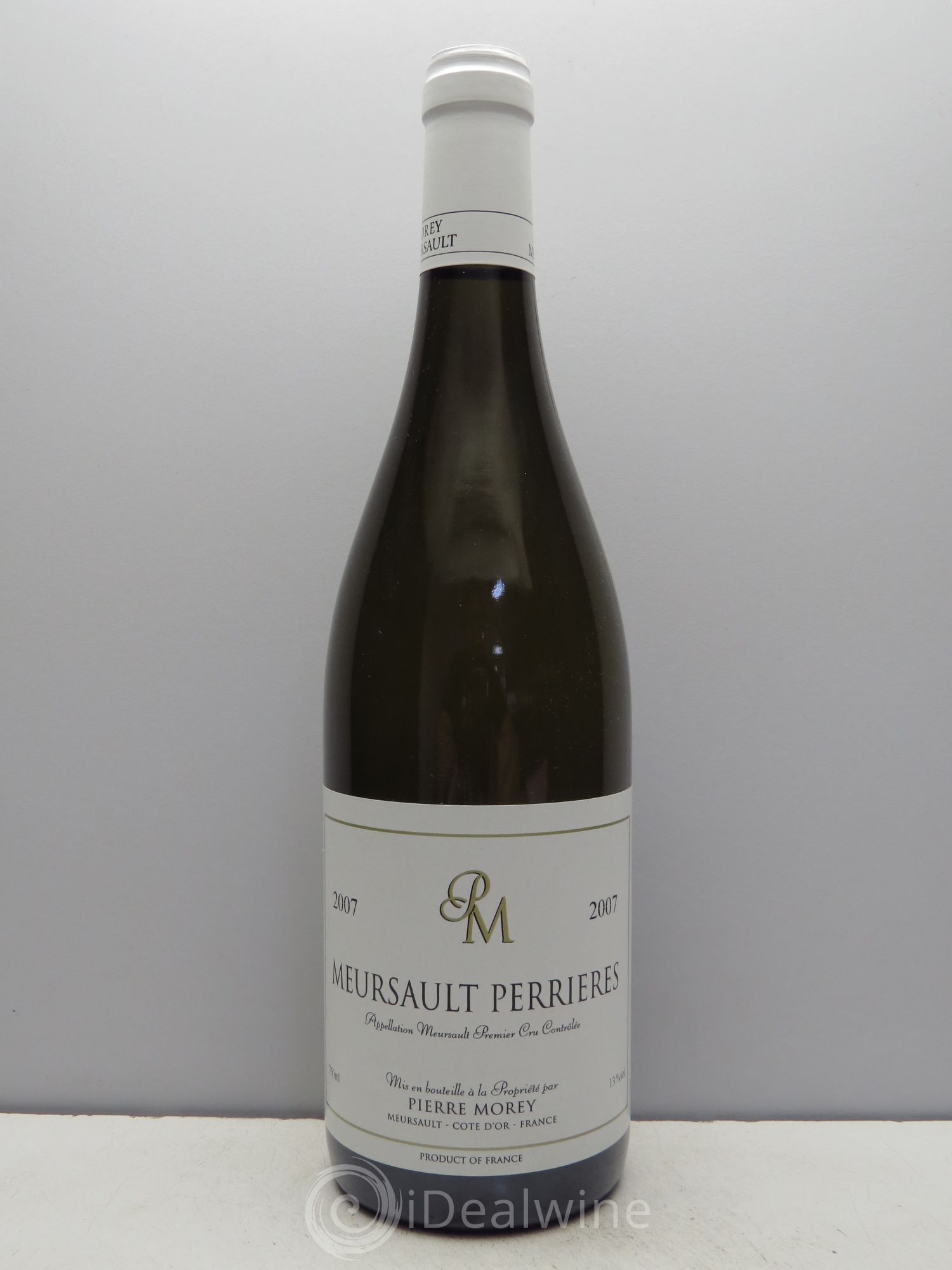 Meursault 1er Cru Perrières Pierre Morey (Domaine) 2007 - Lot de 1 bouteille - 0