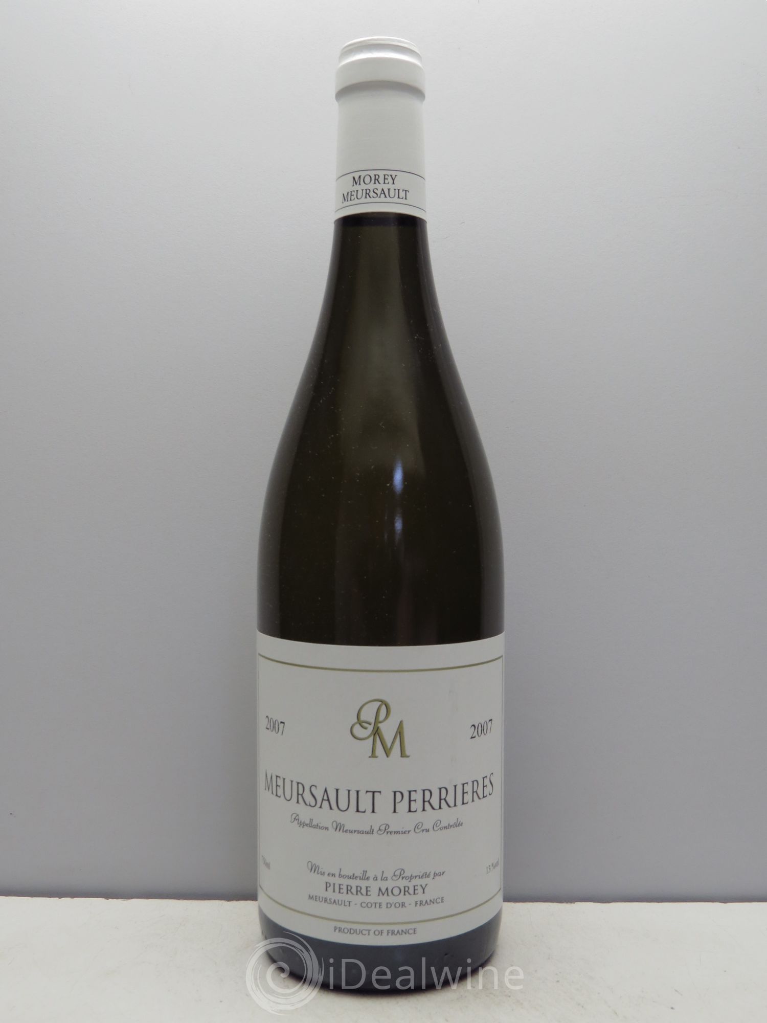 Meursault 1er Cru Perrières Pierre Morey (Domaine) 2007 - Lot de 1 bouteille - 0
