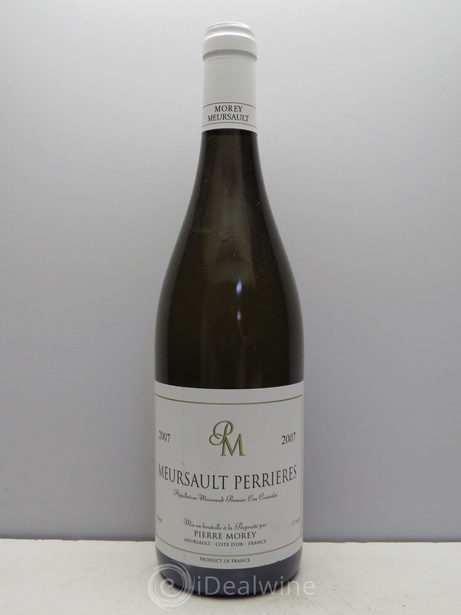 Meursault 1er Cru Perrières Pierre Morey (Domaine) 2007 - Lot de 1 bouteille - 0