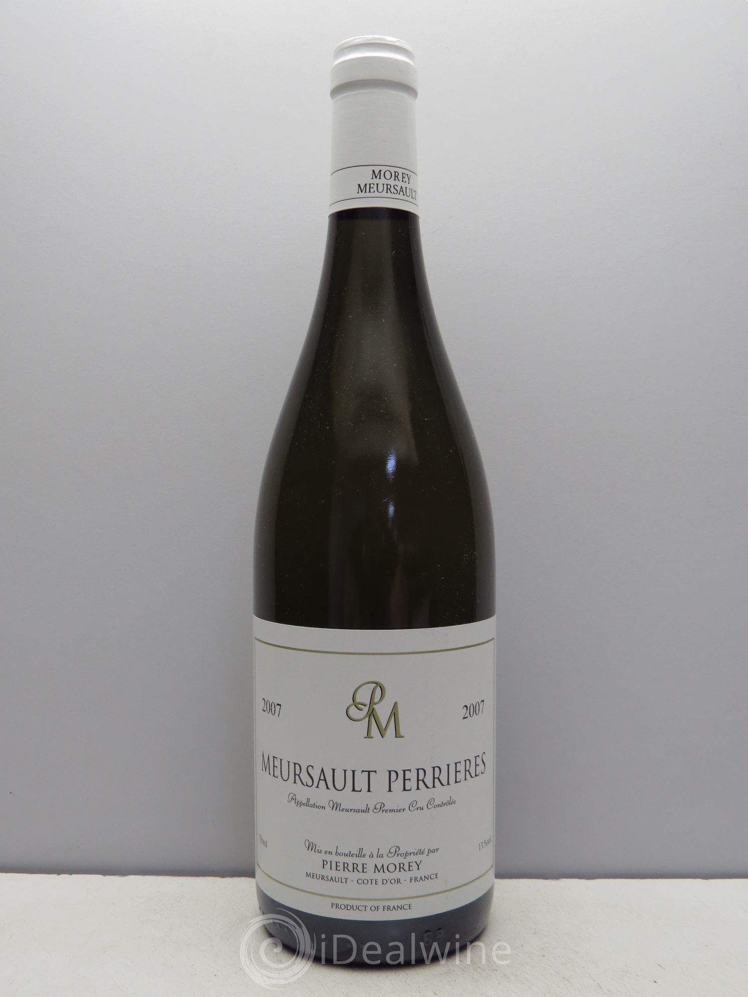 Meursault 1er Cru Perrières Pierre Morey (Domaine) 2007 - Lot de 1 bouteille - 0