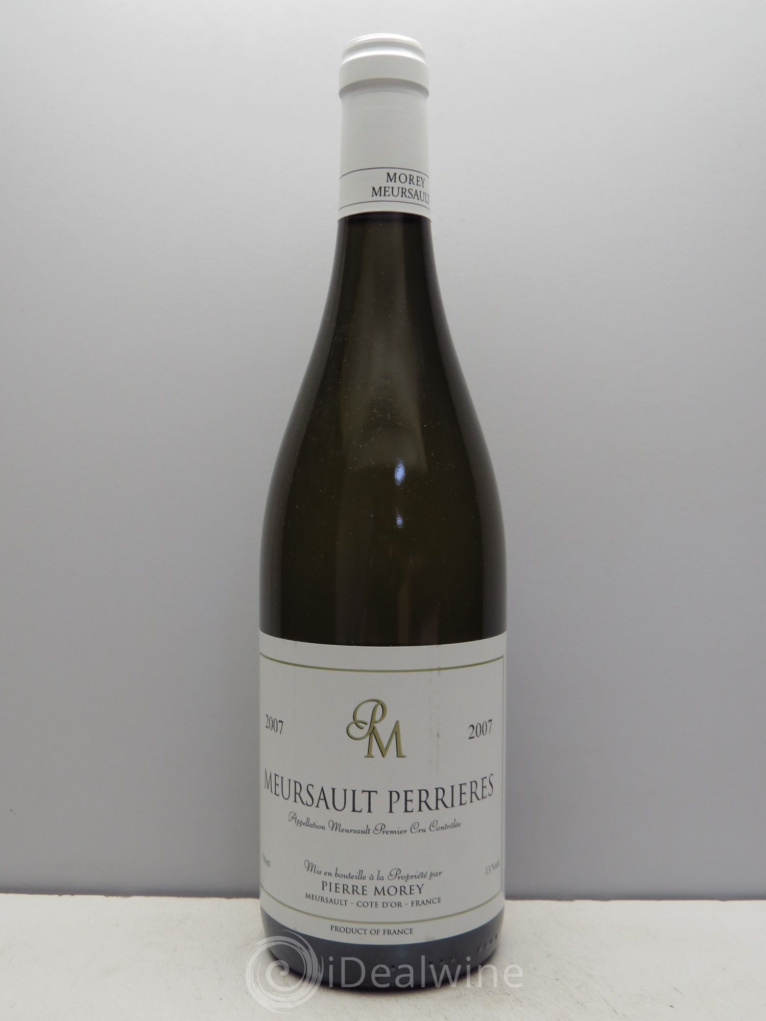 Meursault 1er Cru Perrières Pierre Morey (Domaine) 2007 - Lot de 1 bouteille - 0