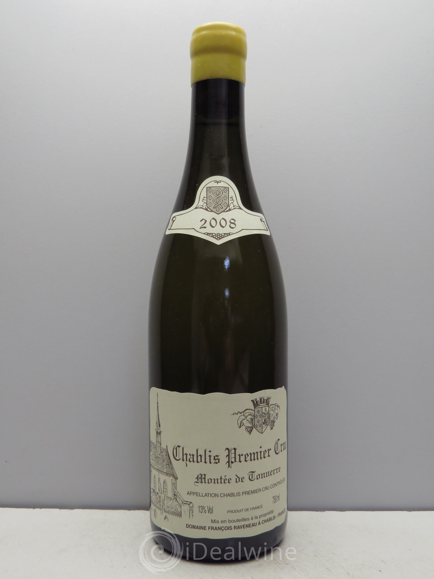 Chablis 1er Cru Montée de Tonnerre Raveneau (Domaine) 2008 - Lot de 1 bouteille - 0